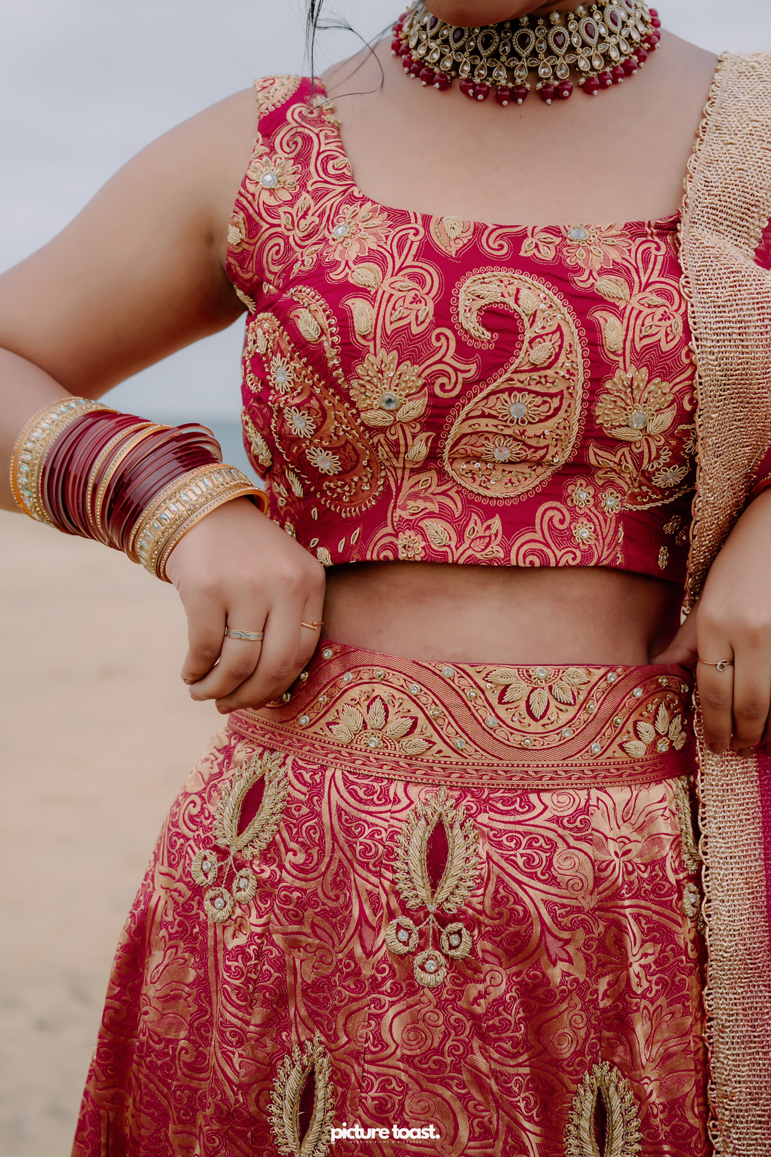 Beach Wedding! Ft. Malavika & Vishnu. Fine art Wedding Photographers in India & Canada