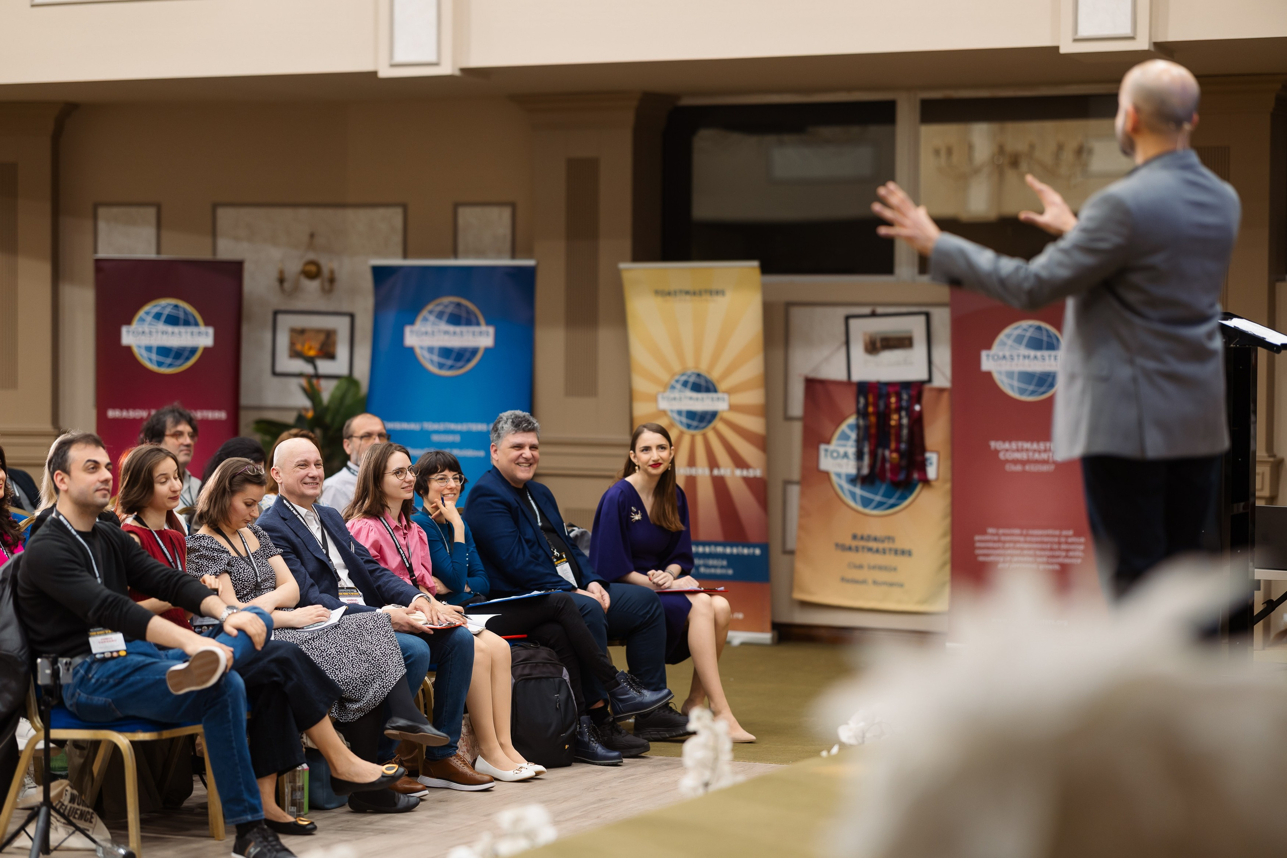 Toastmasters Conference. Marius Ciocan