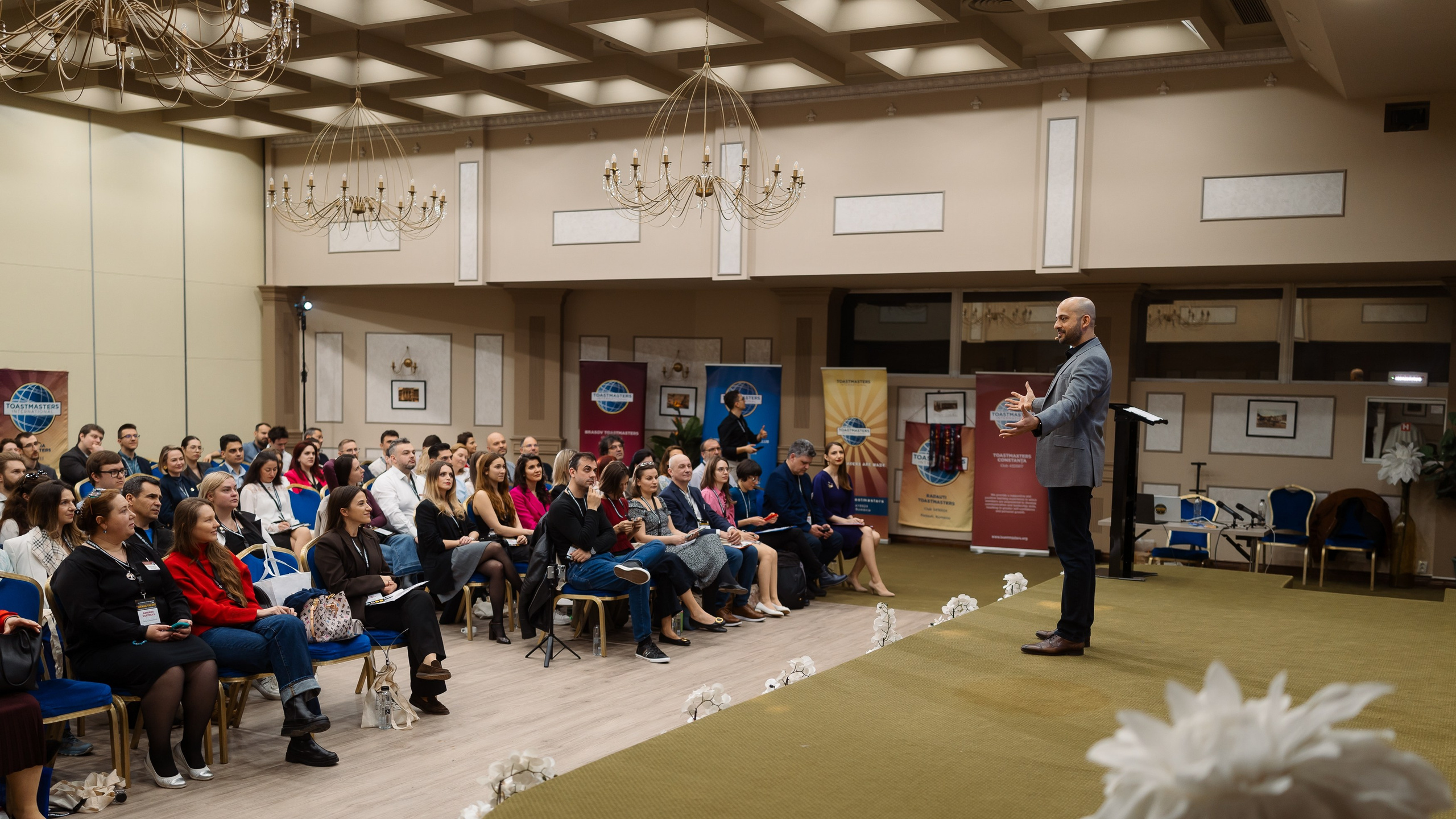 Toastmasters Conference. Marius Ciocan