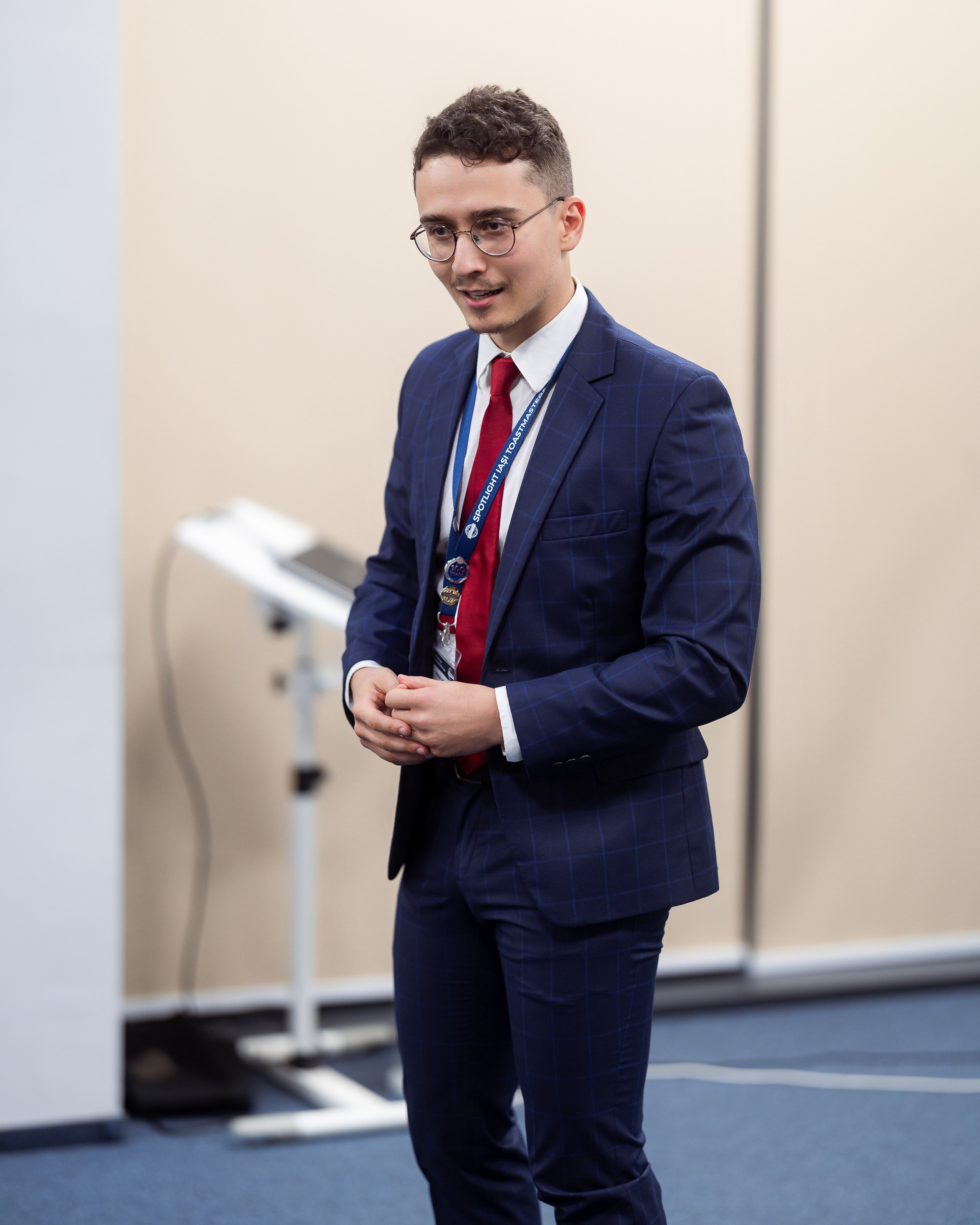 Toastmasters. Marius Ciocan