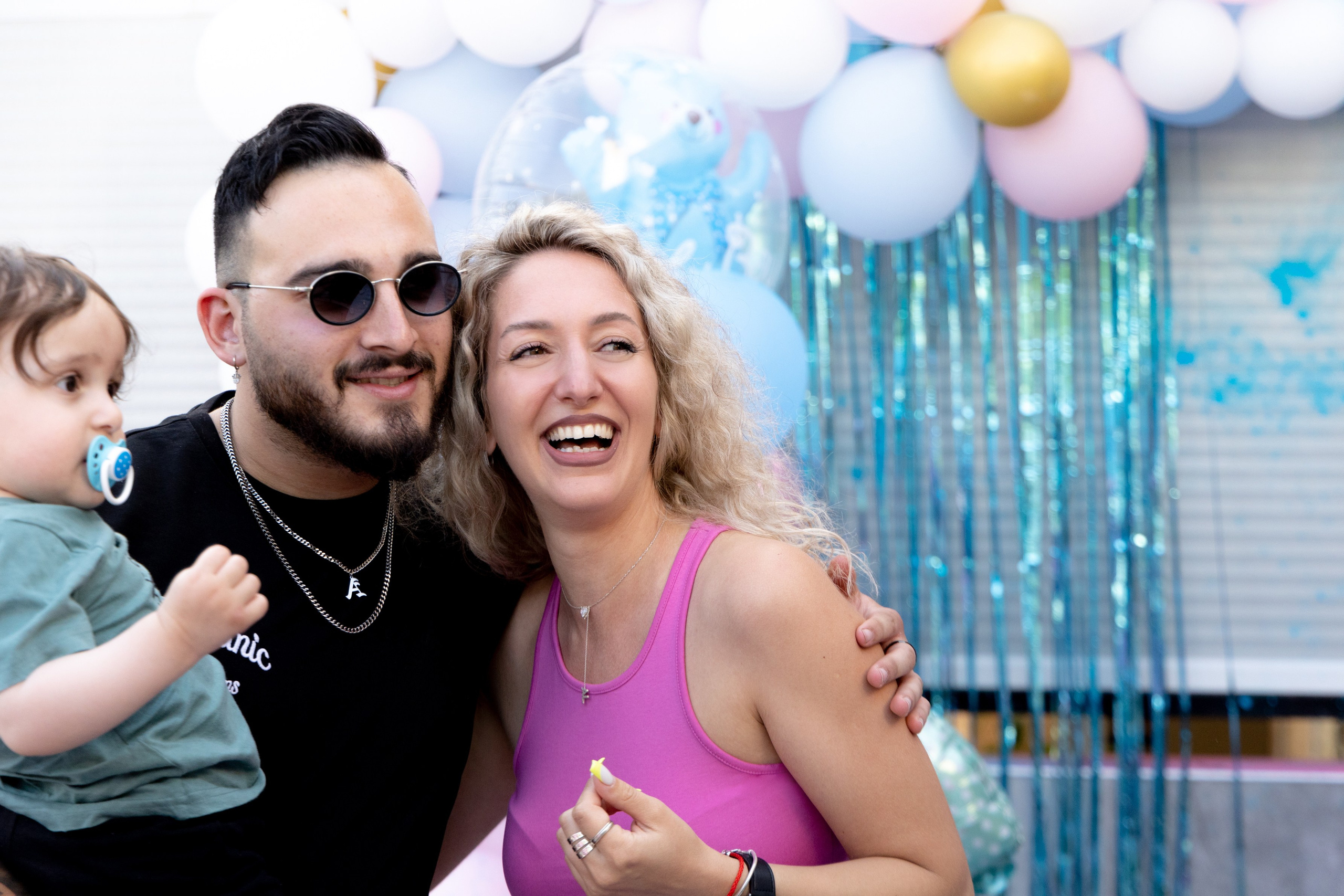 Gender Party for Alina and Michael. Home