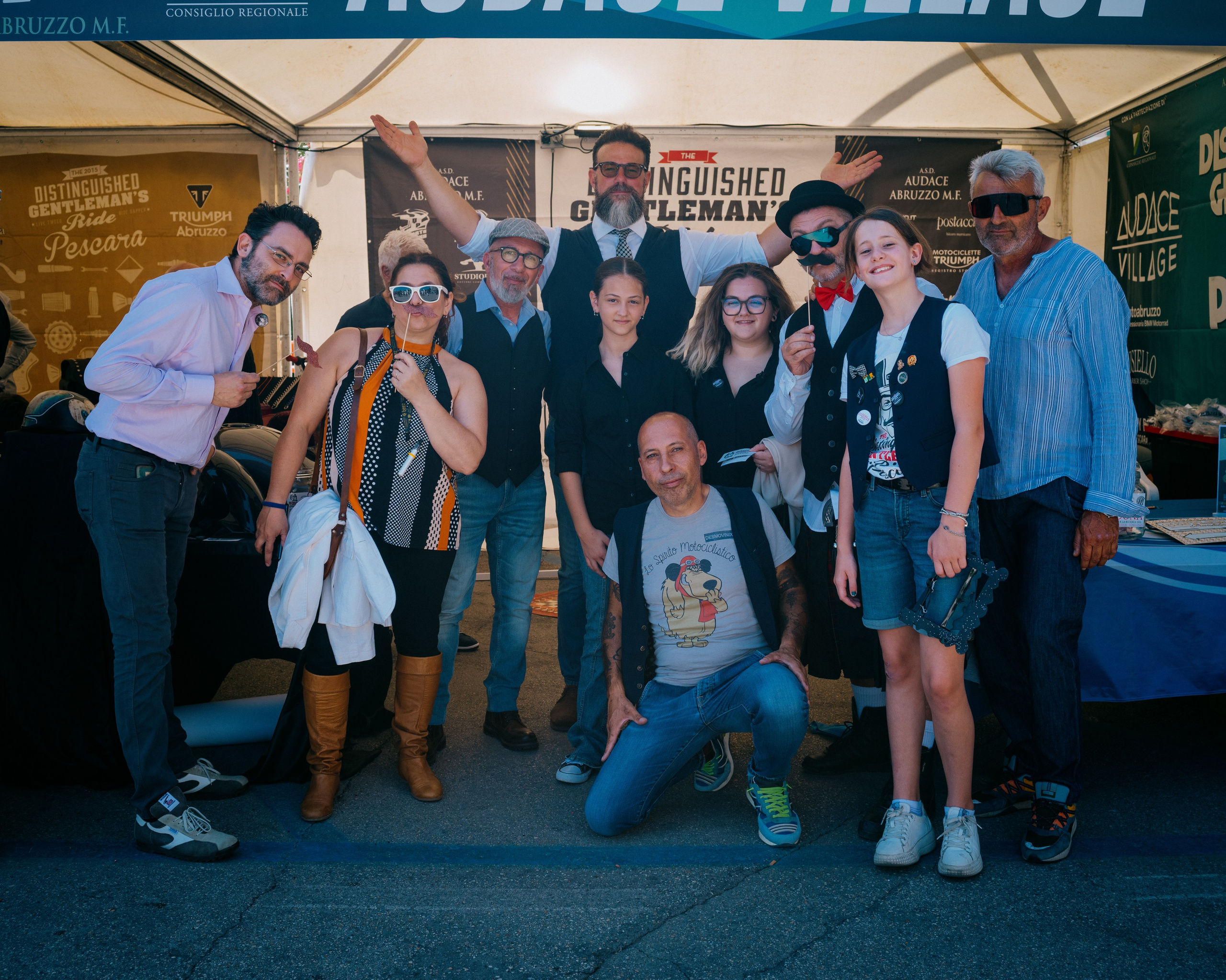 Distinguished Gentleman's Ride 2024. Photographer Iuliia Gladkikh, Italy, Abruzzo