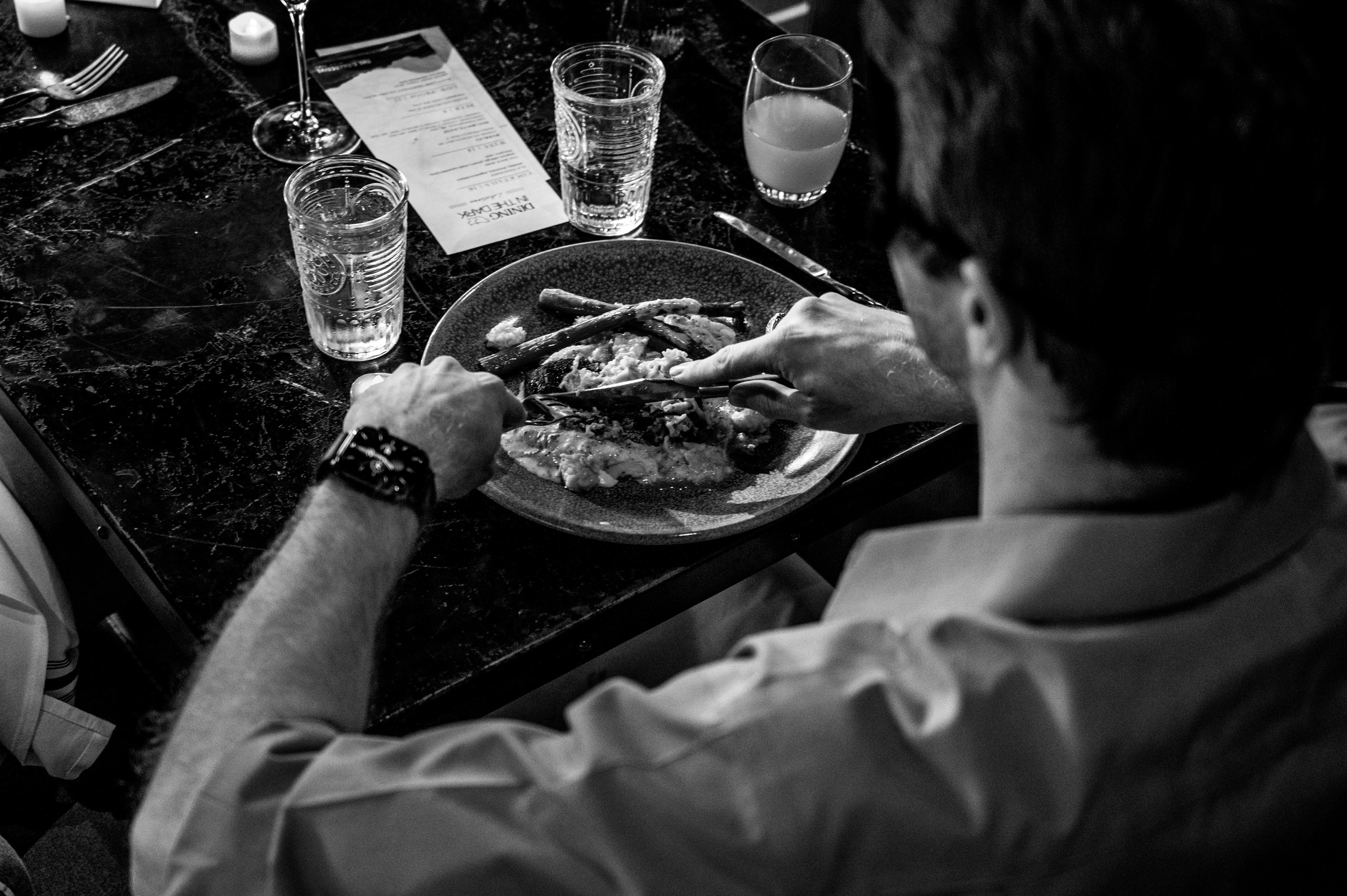 Dining in the Dark. Collective x Fever Seattle