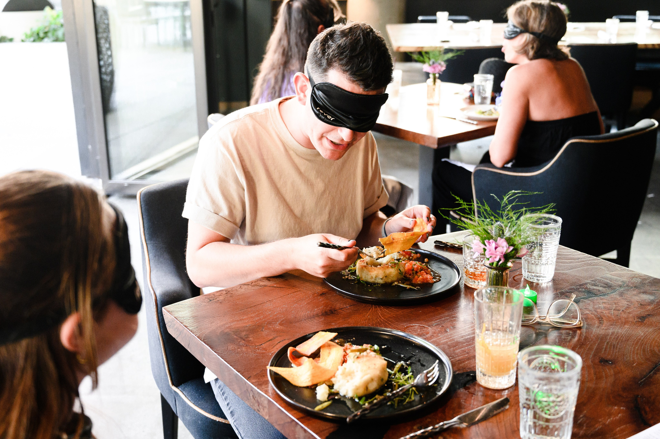 Dining in the Dark. Collective x Fever Seattle