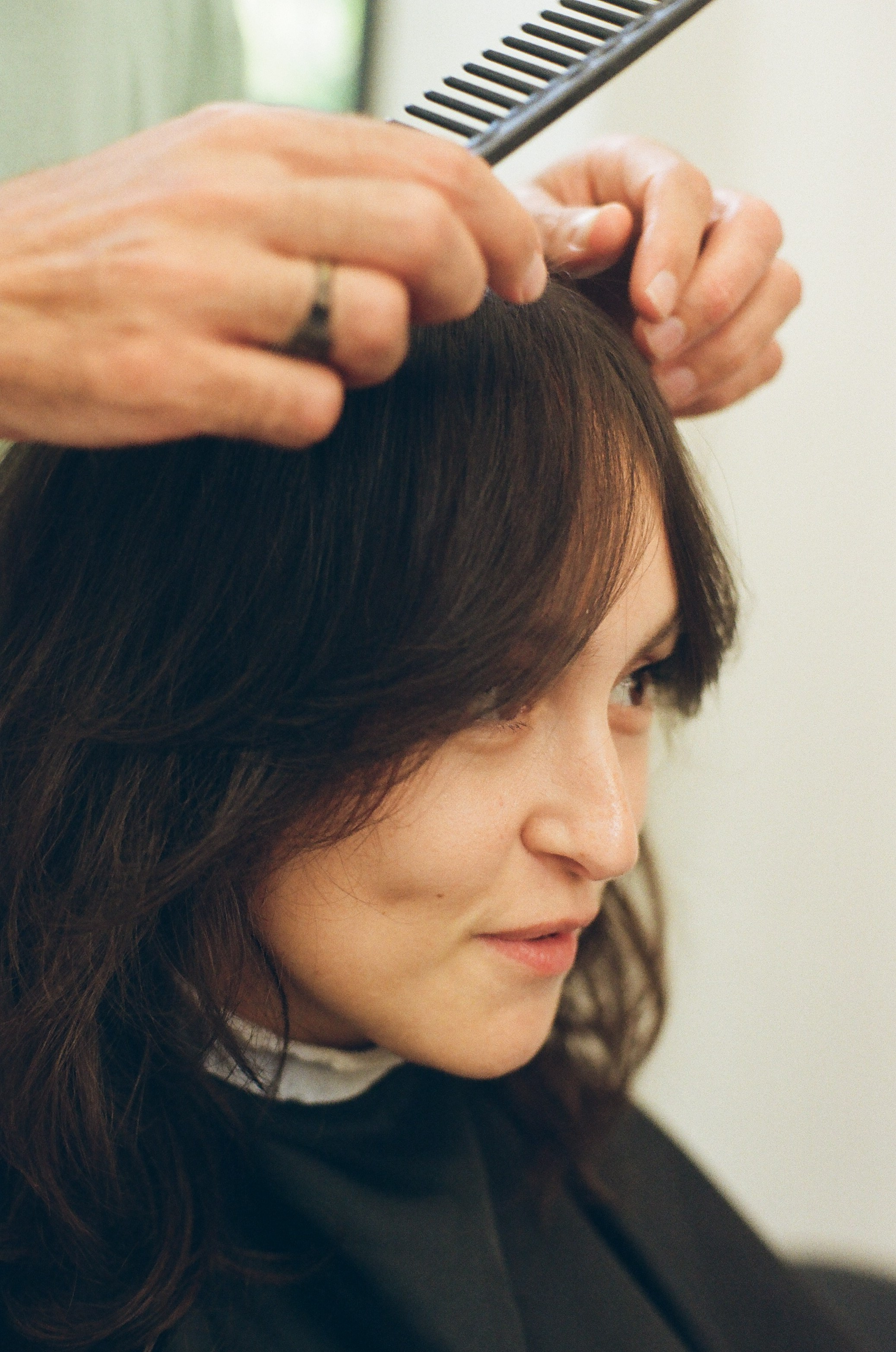 Master class “Haircut”. Film portrait photographer
