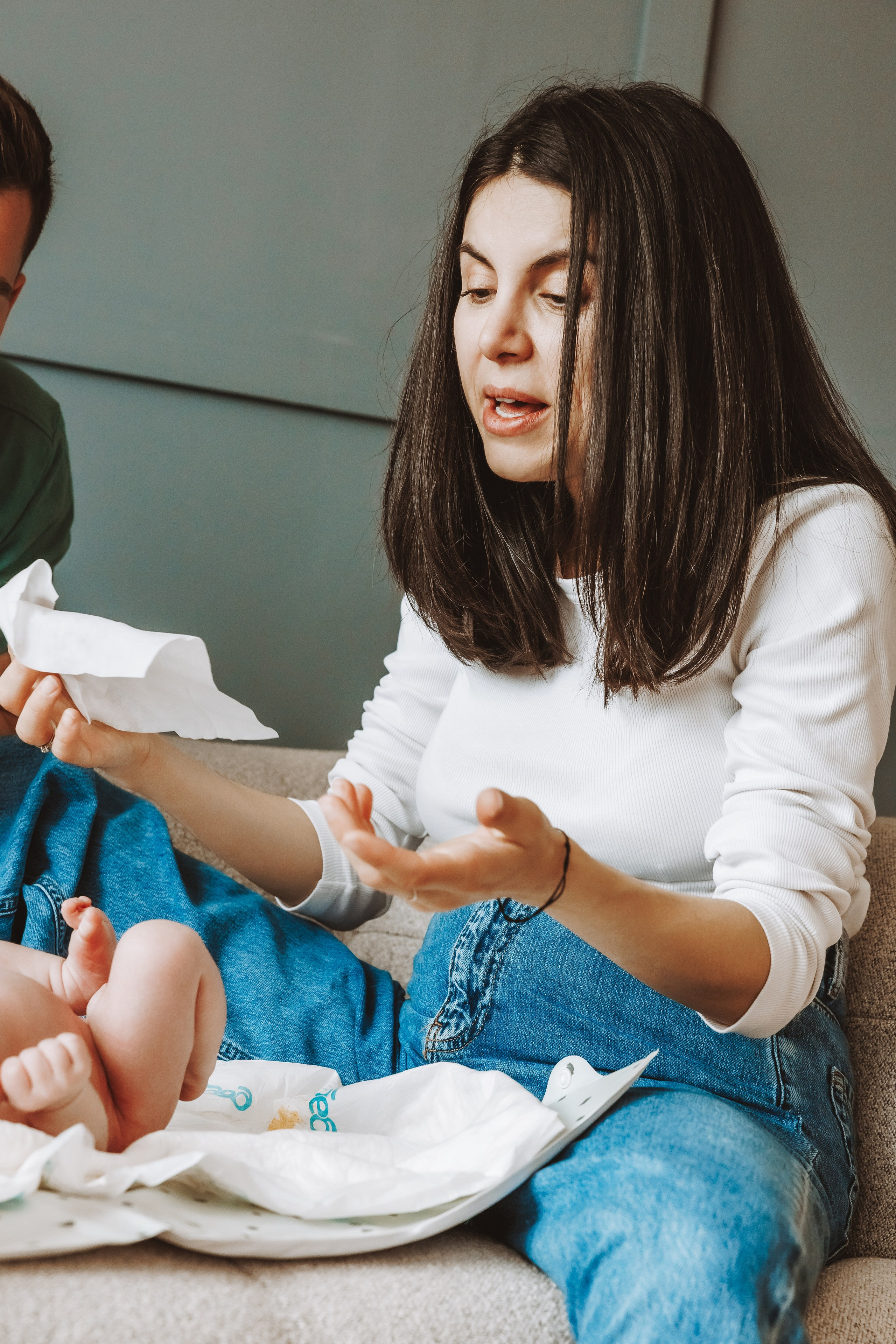 Фотосесия за новородено. Фотограф Ирина Йотова