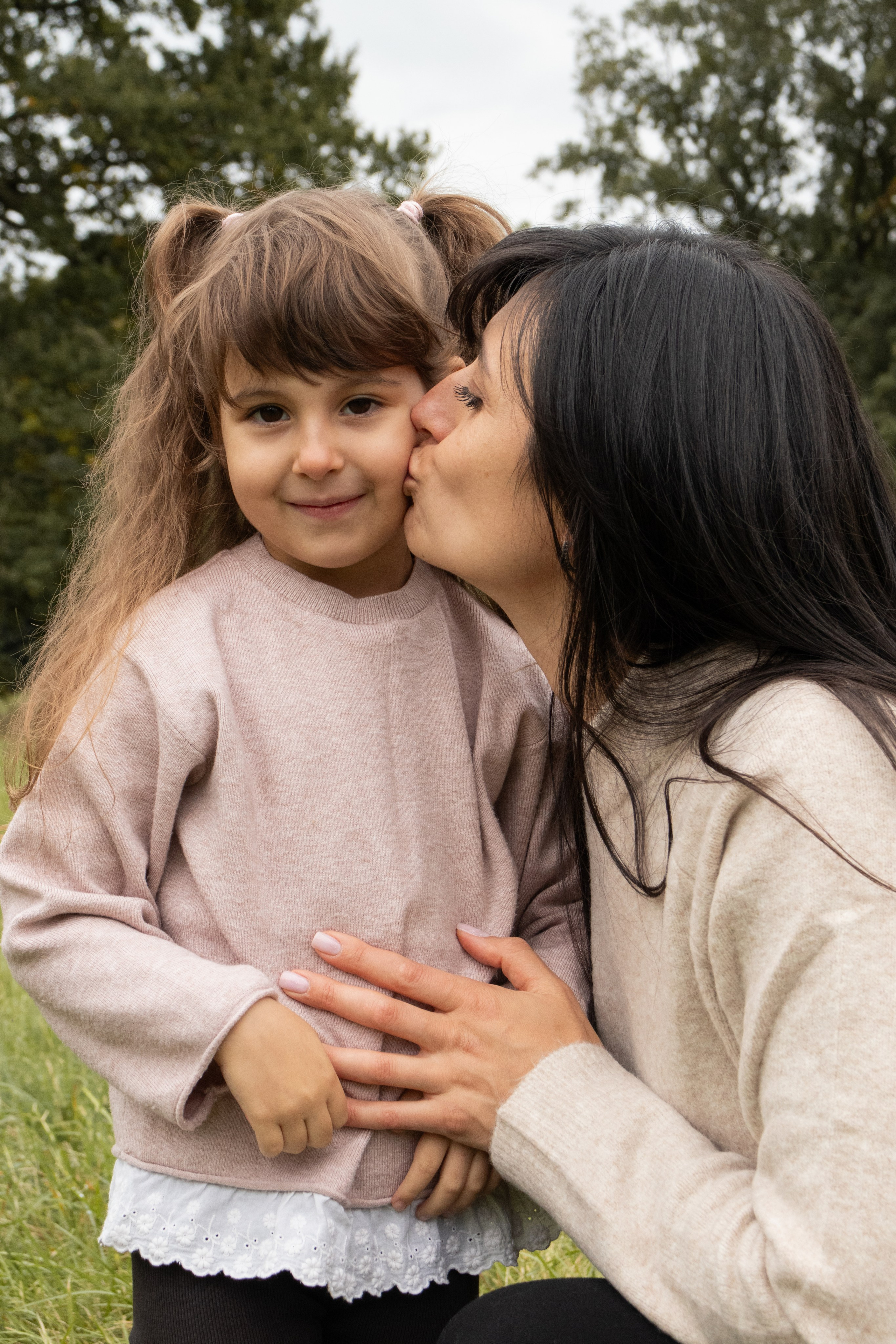 Мама и дочь. Фотограф Лейпциг