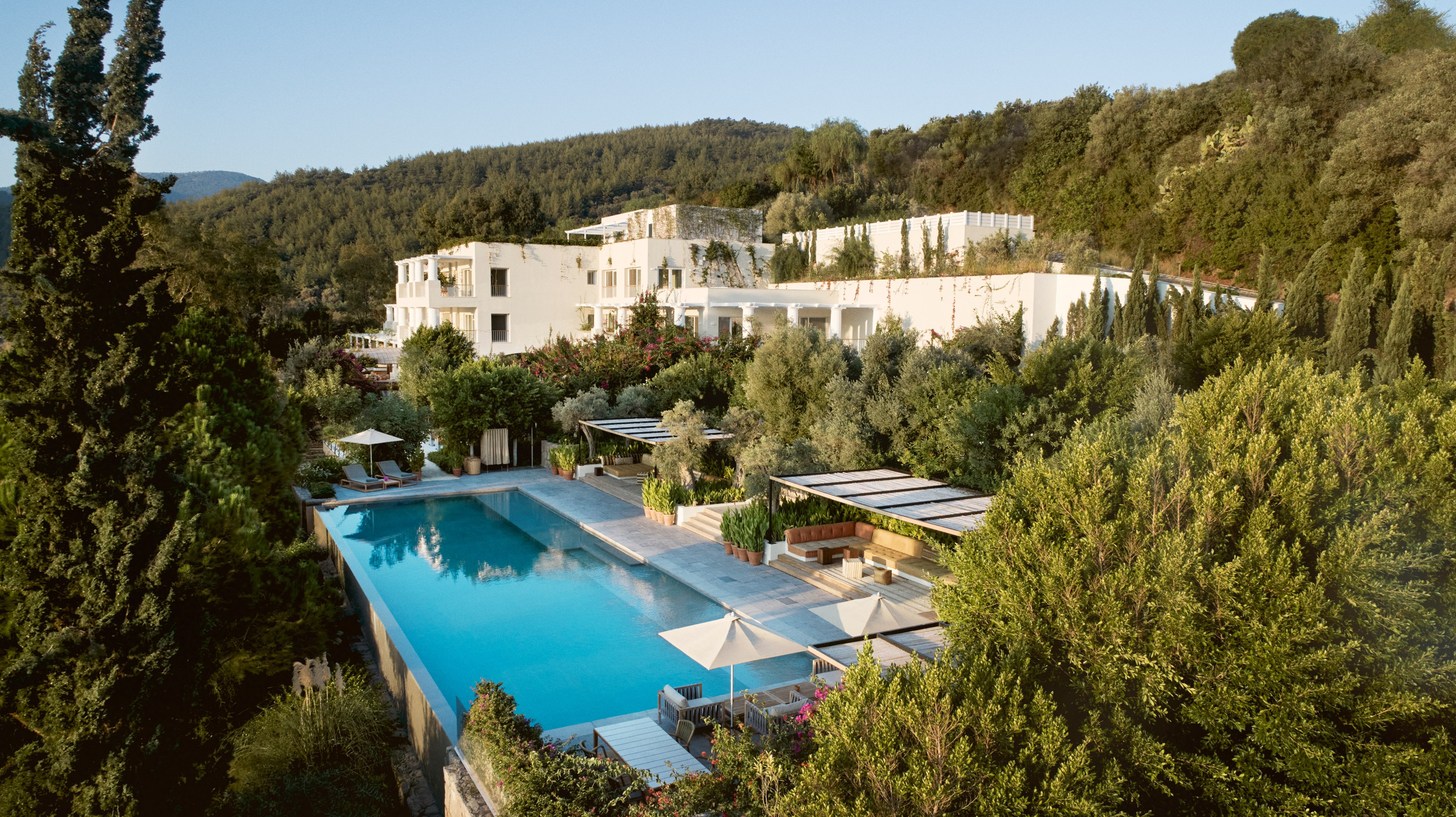 Вилла с бассейном для организации свадьбы в Турции 