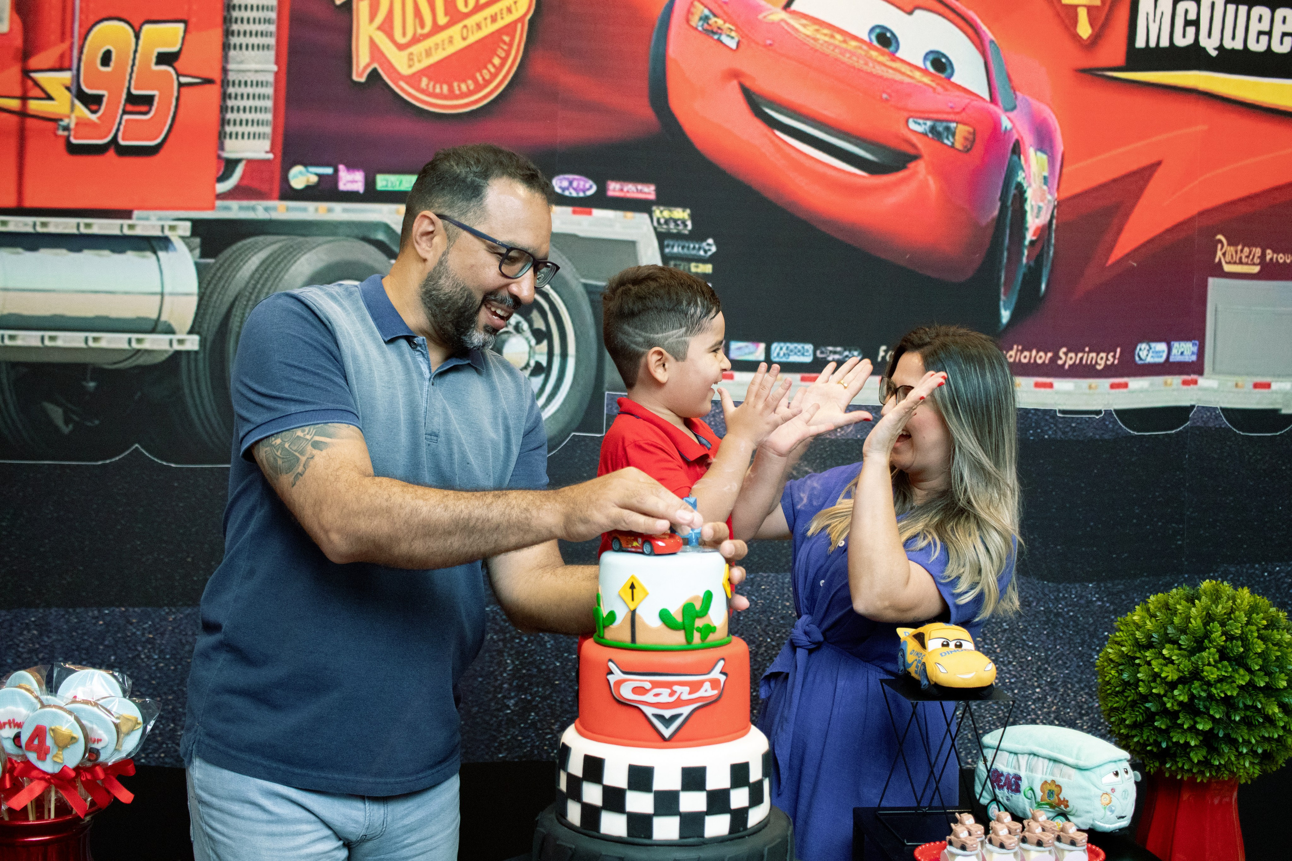 Arthur — Aniversário 4 anos. Principal