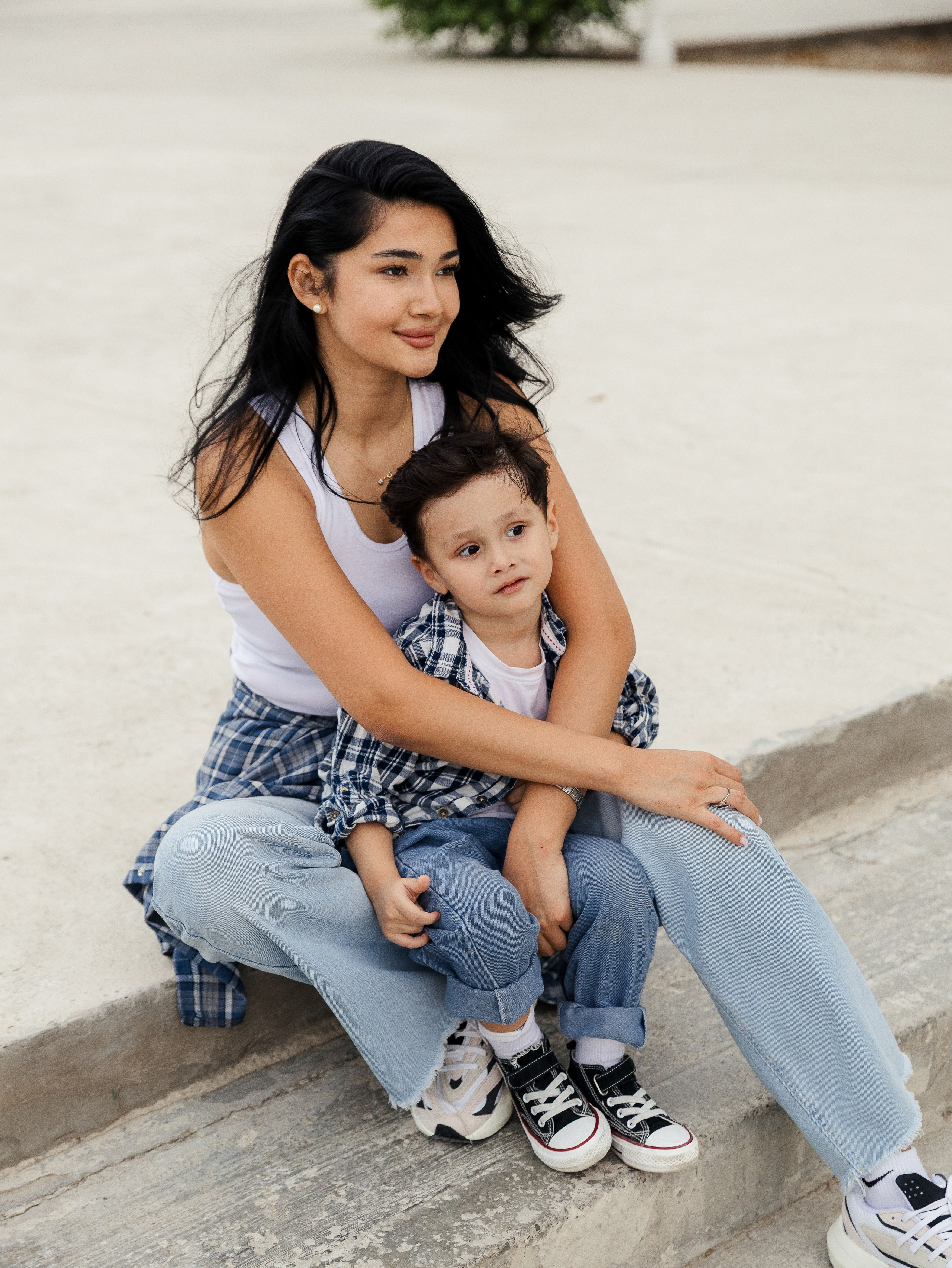 Mom and Her Little Boy. Family and wedding photographer in Bangkok, Thailand