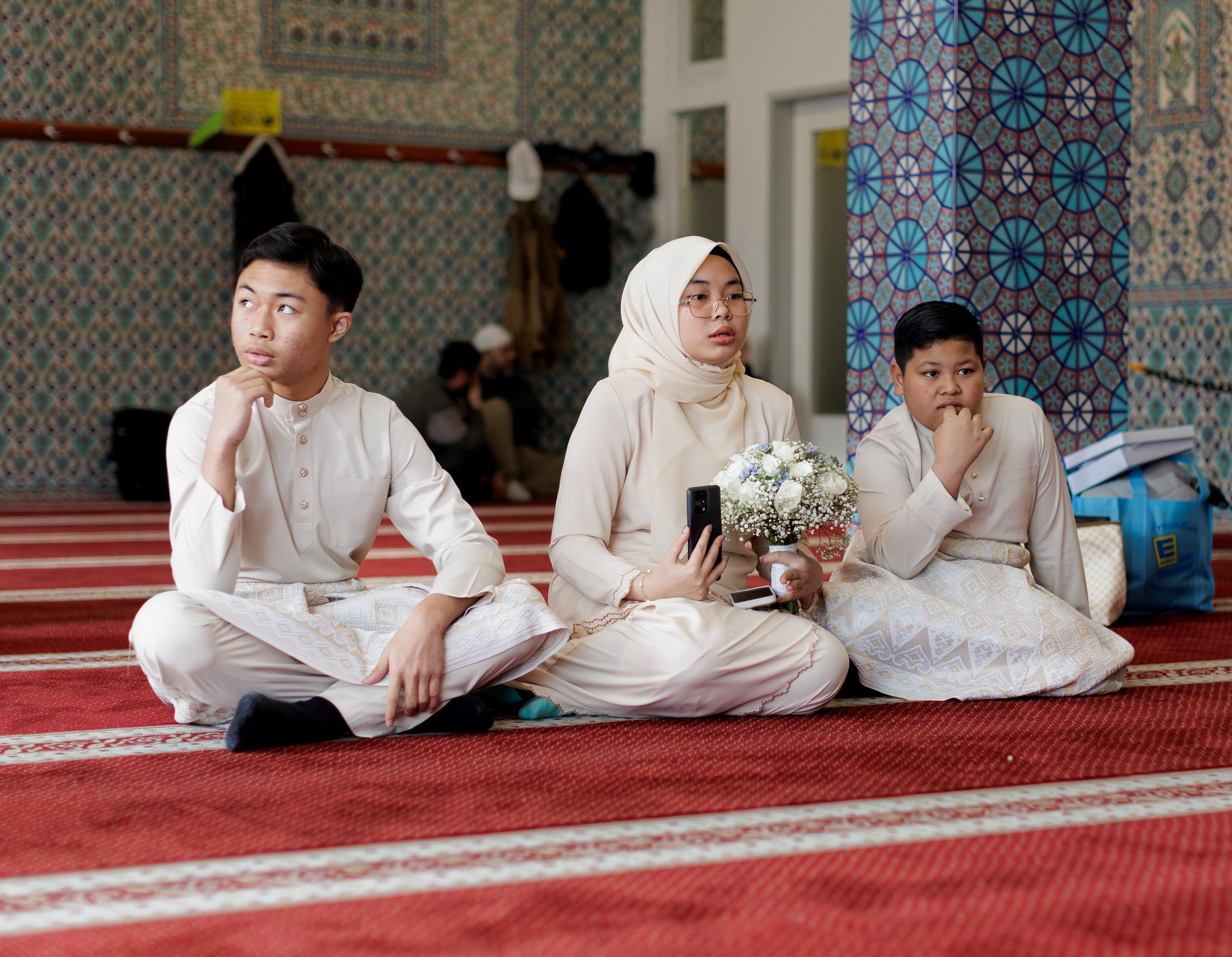 Hochzeitsfotografie in der Zentralmoschee Hamburg | Interkulturelle Harmonie & Architektonische Schönheit. Hochzeitsfotograf und Hochzeitsvideograf aus Hamburg | Roka21Film