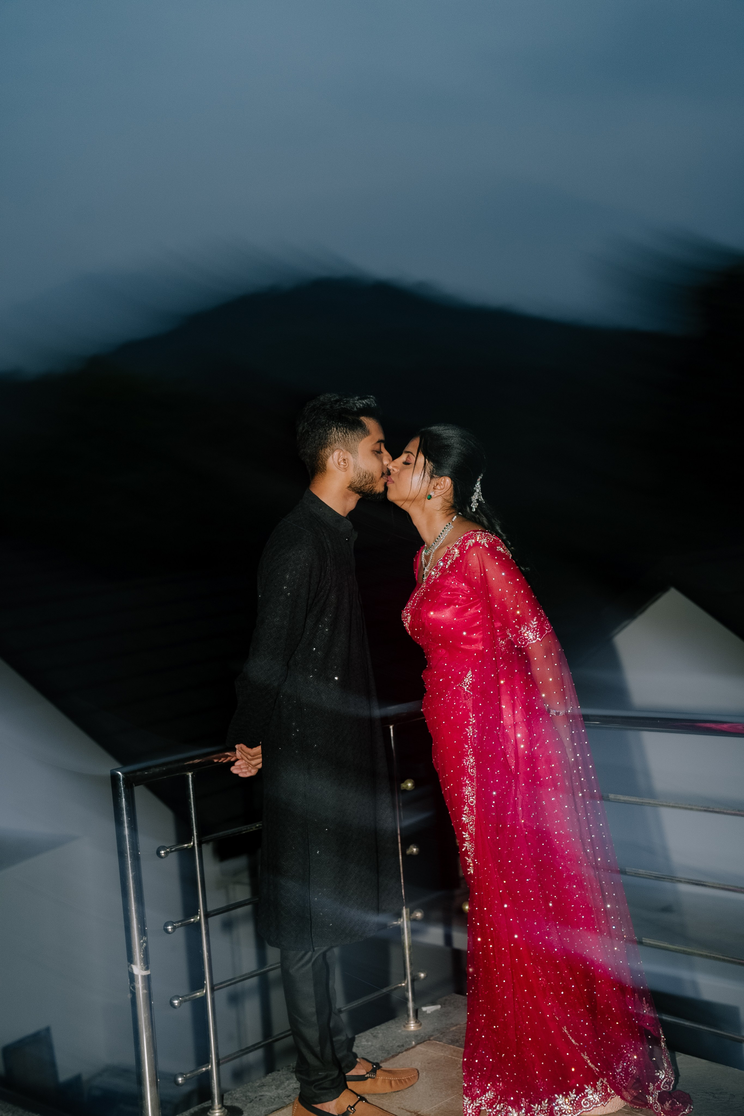 Engagement Ft. Aneesha & Mathew. Fine art Wedding Photographers in India & Canada