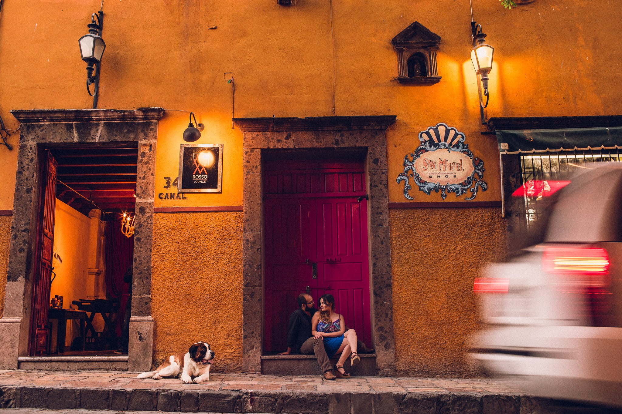 San Miguel de Allende Save The Date Leslie y Salvador. Estudio de fotografia en Tijuana