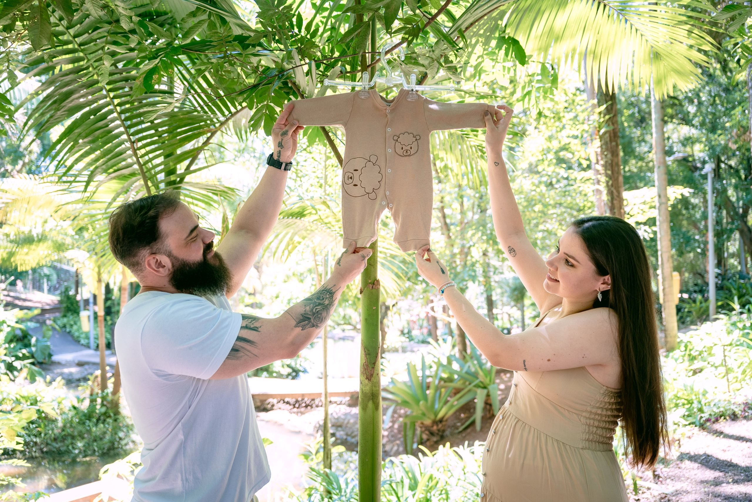 Ensaio de Gestante do casal Thamaris e Vagner. Luiz Medeiros Produções