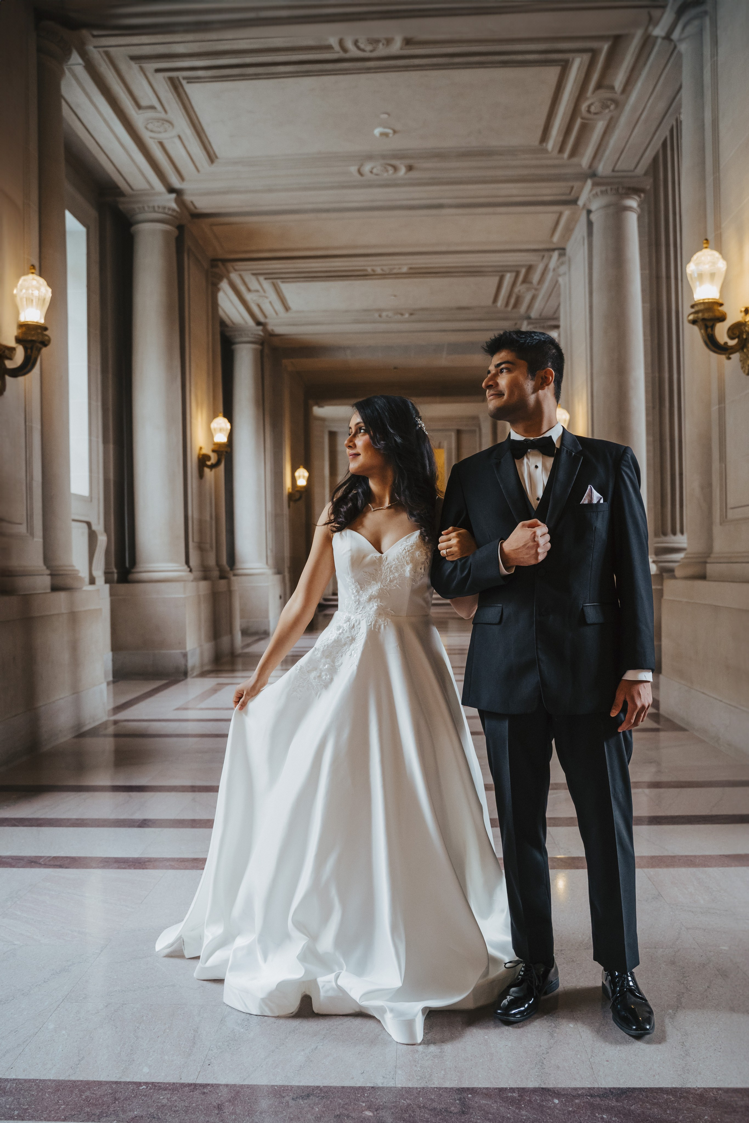 Sity Hall. Wedding family photographer and videographer California San Francisco Bay Area