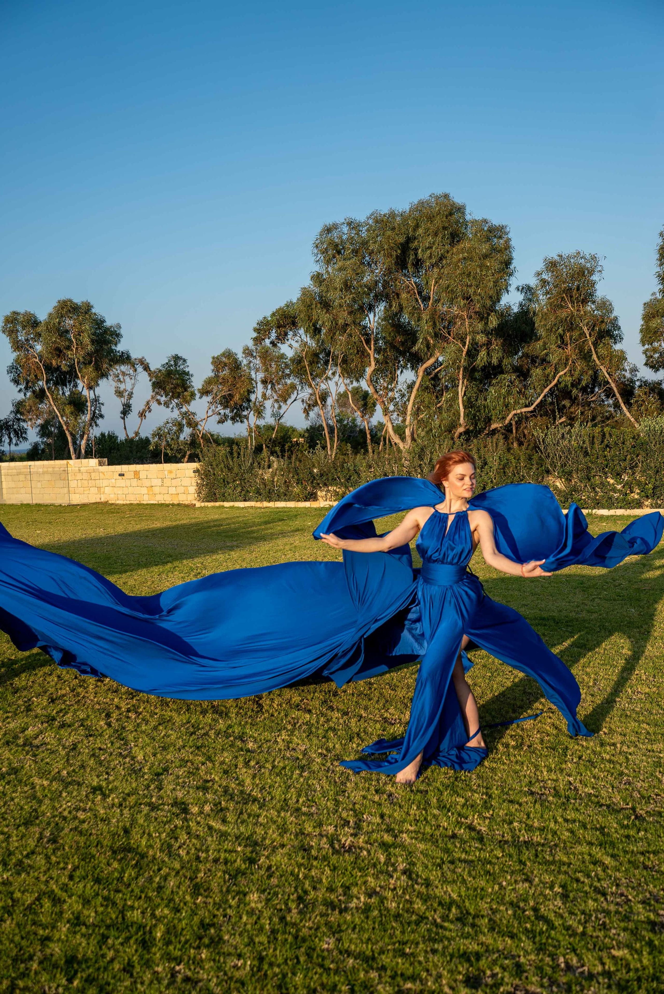Flying dresses | Летящие платья. Портретный и семейный фотограф в Лимассоле Кипр Анна Руссу