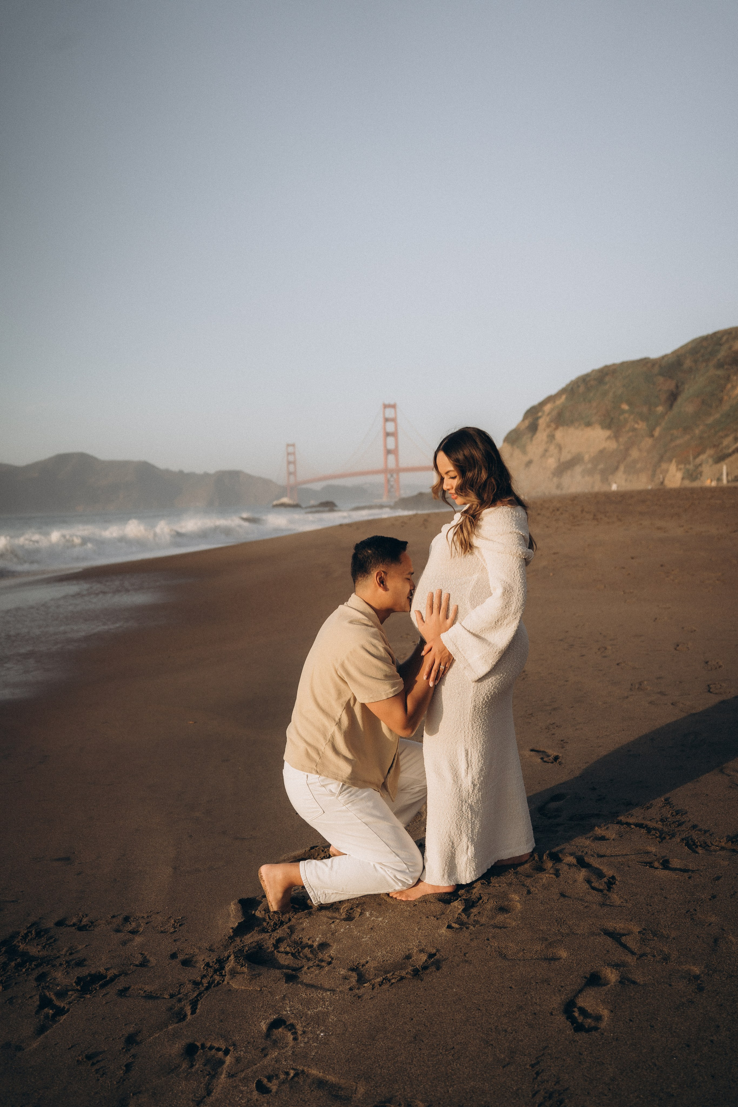 Maternity Session — Baker Beach