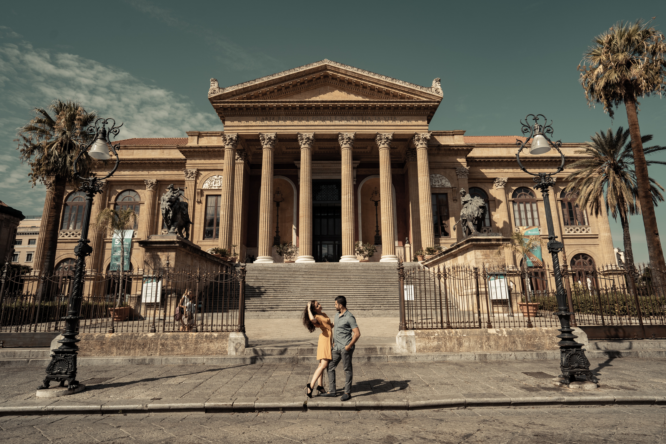 Love story. Свадьба на Сицилии, Палермо, Таормина, Эриче