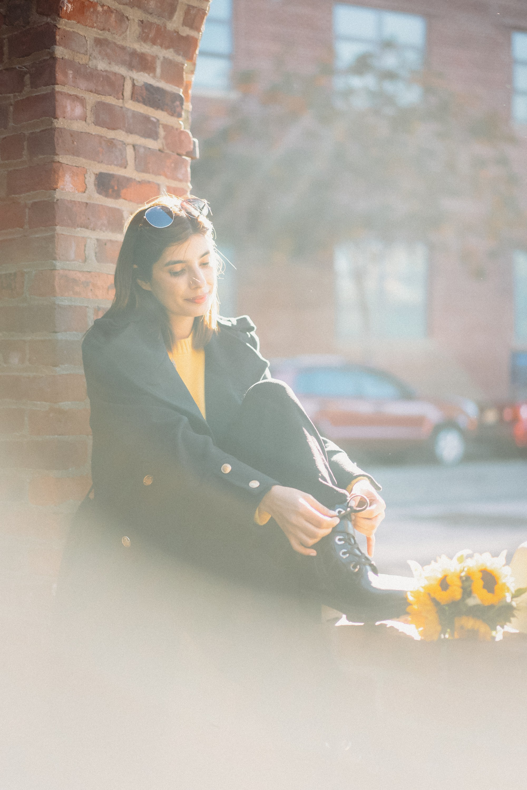 Photoshoot in Dumbo. Portrait and wedding photographer in New York