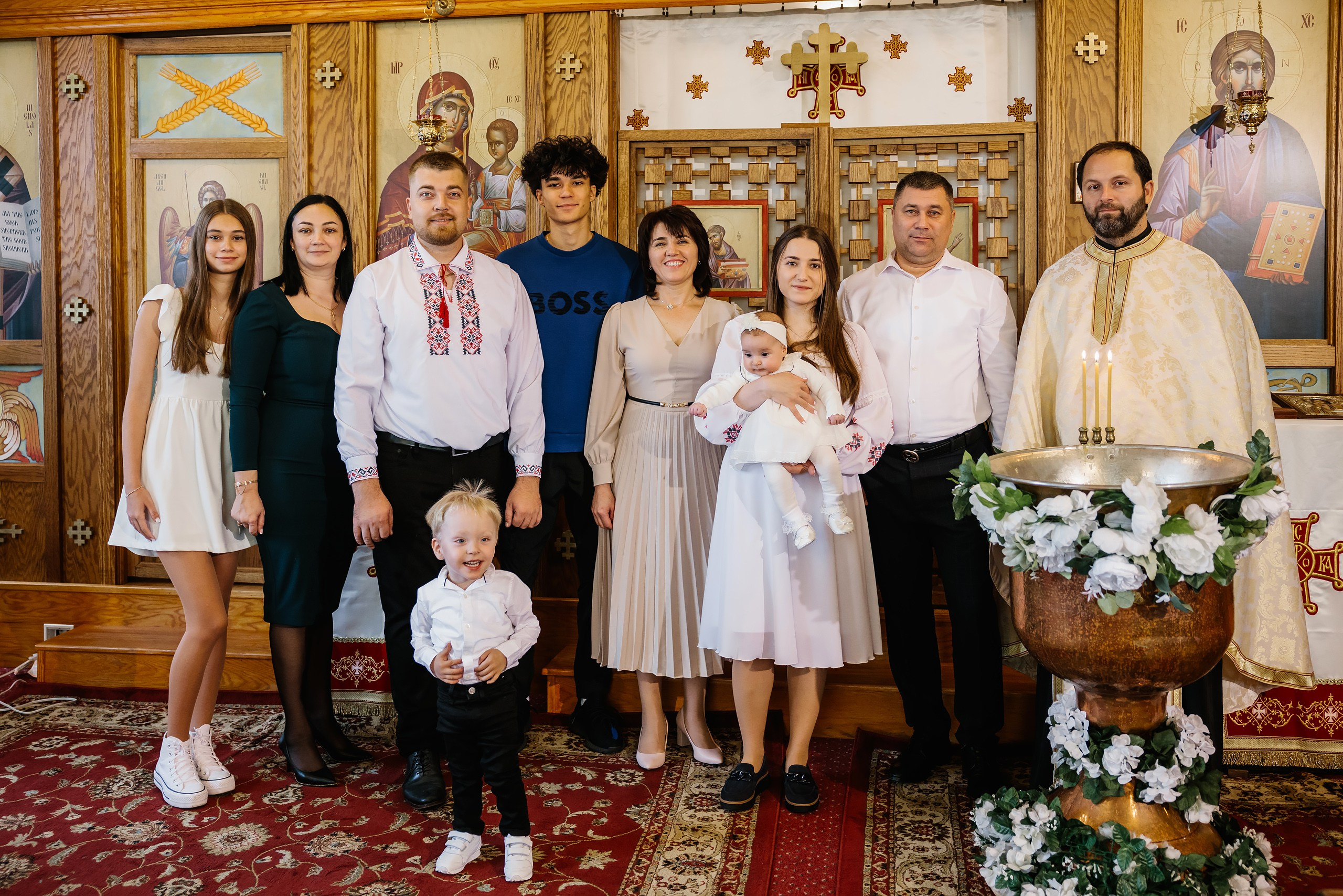 11.23.2024 Christening. Wedding family event photographer in Chicago Nick Yushevich