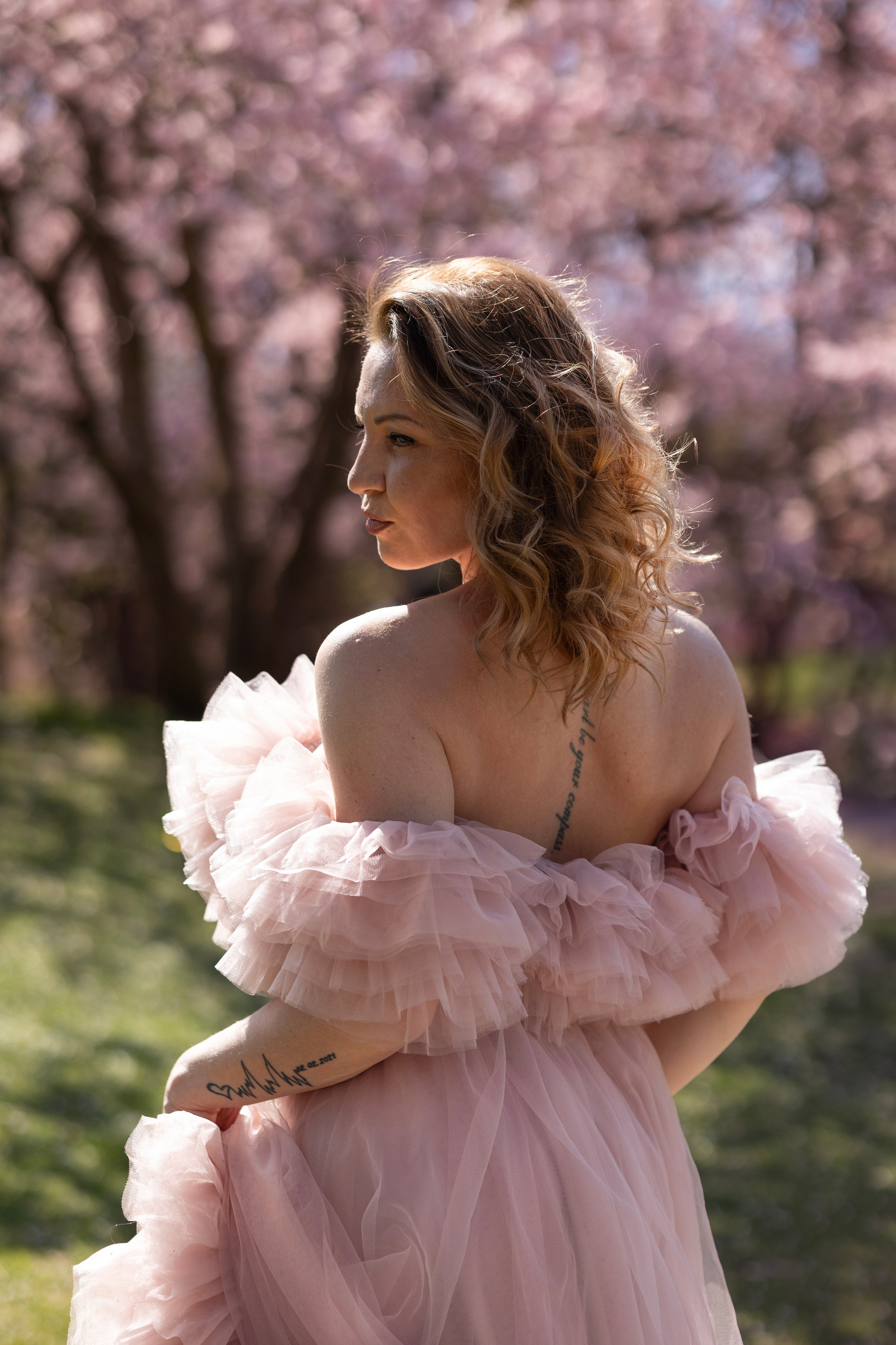 Cherry Blossoms in Munich. Photographer in Munich