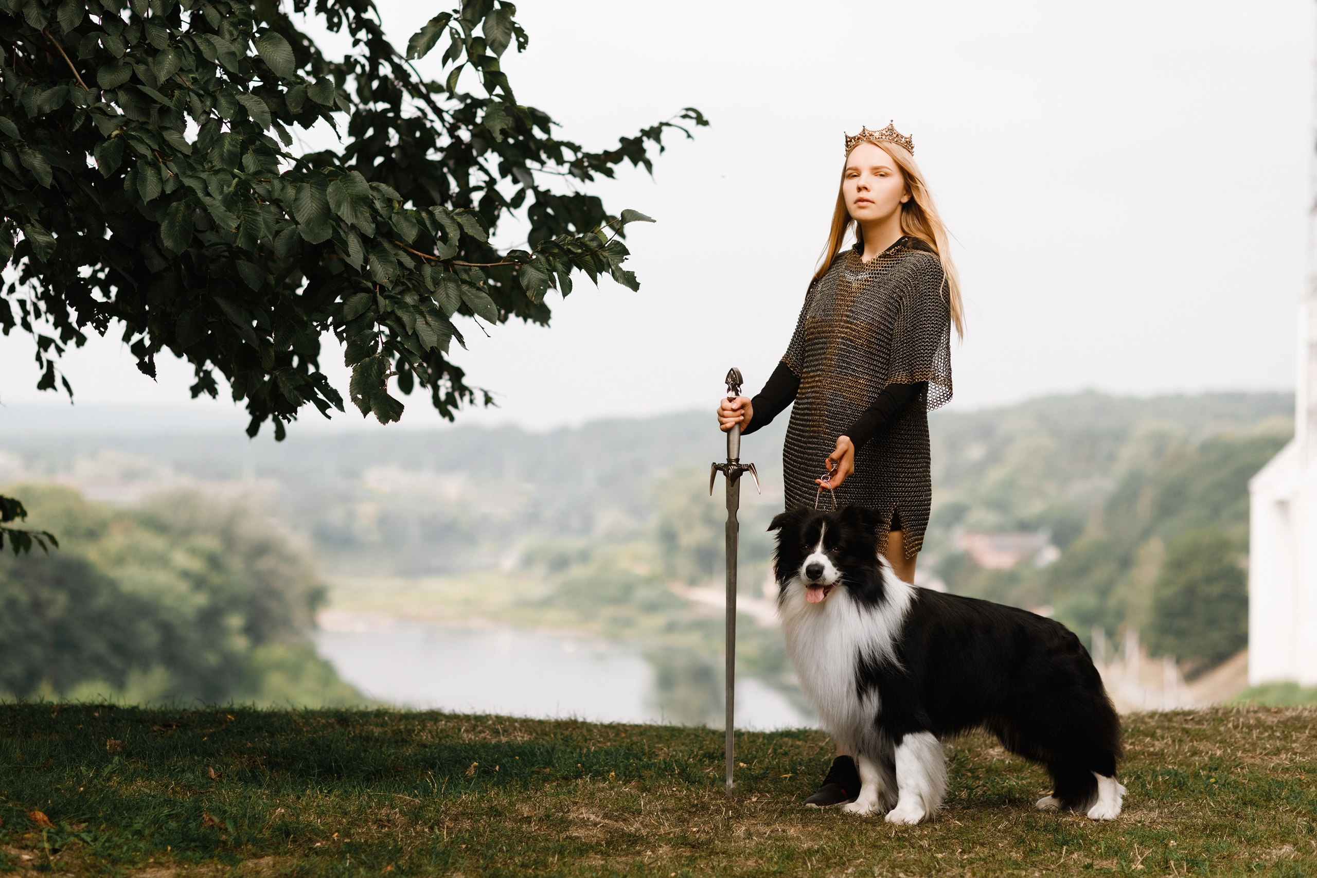 Evgenia & Richard. Kaja | fotograf we Wrocławiu | ludzie i psy