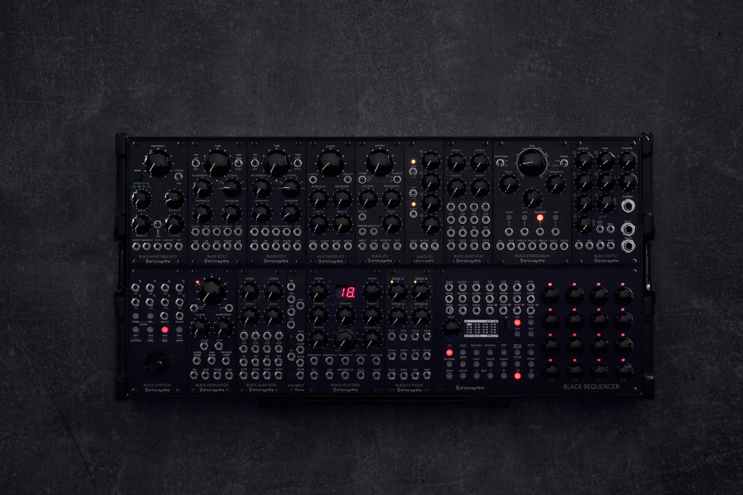 New synth for EricaSynth. Commercial, interior, food photographer Andrey Nikiforov, based in Rig