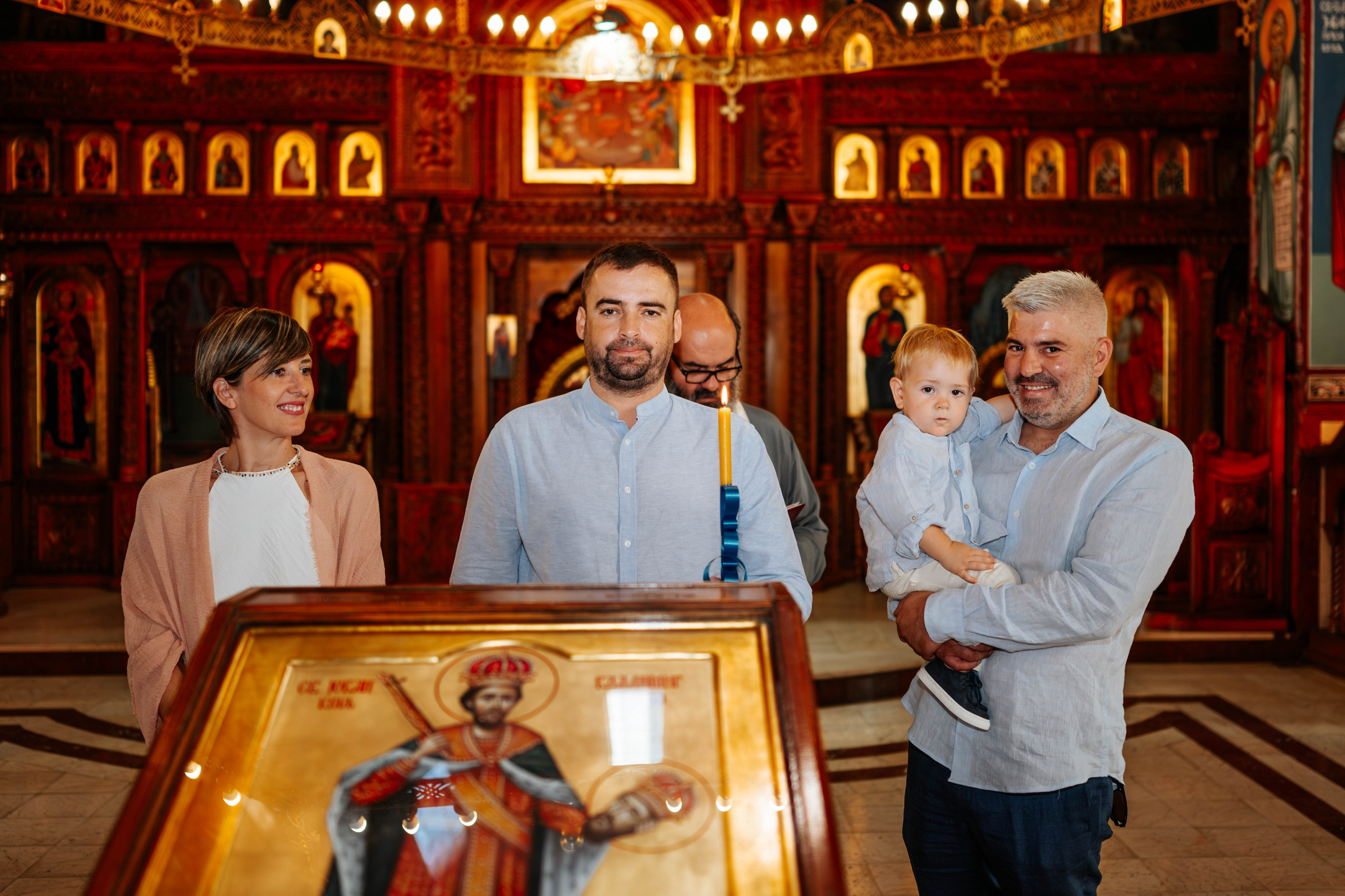 Kosta - krštenje. Dečiji i porodični fotograf