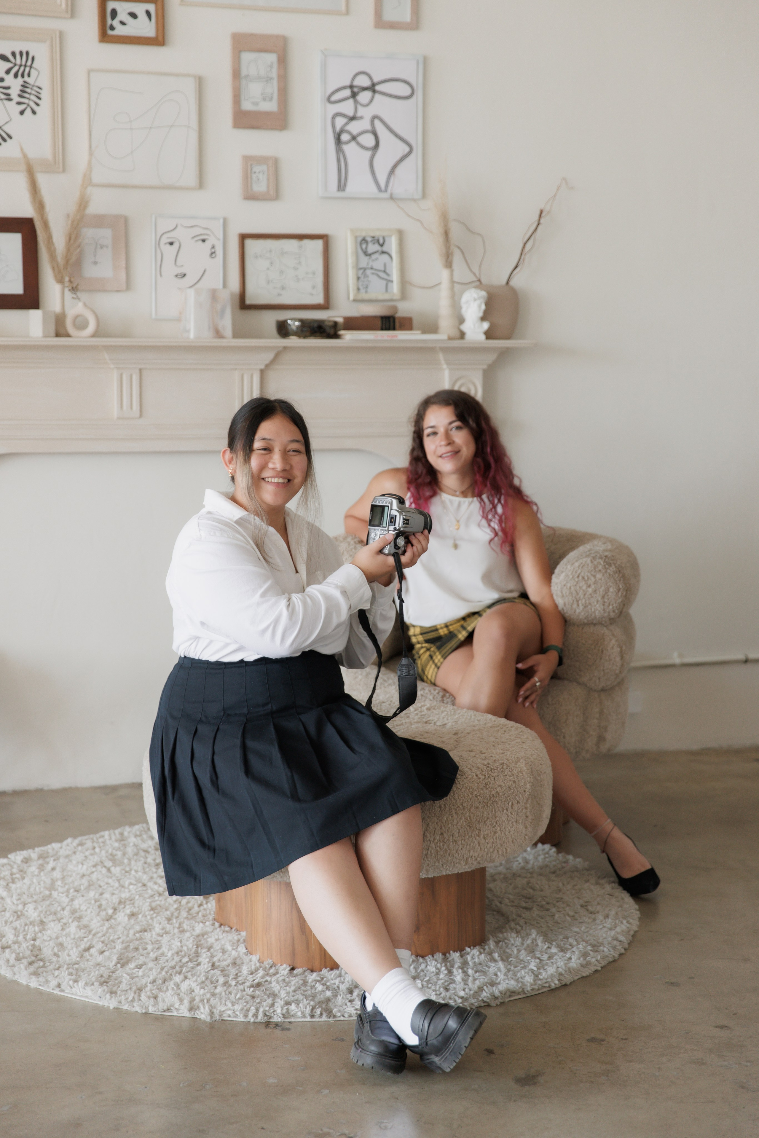 Photoshoot for the Bruno PR and Social team. Photographer in Los Angeles. Julia Ishmuratova