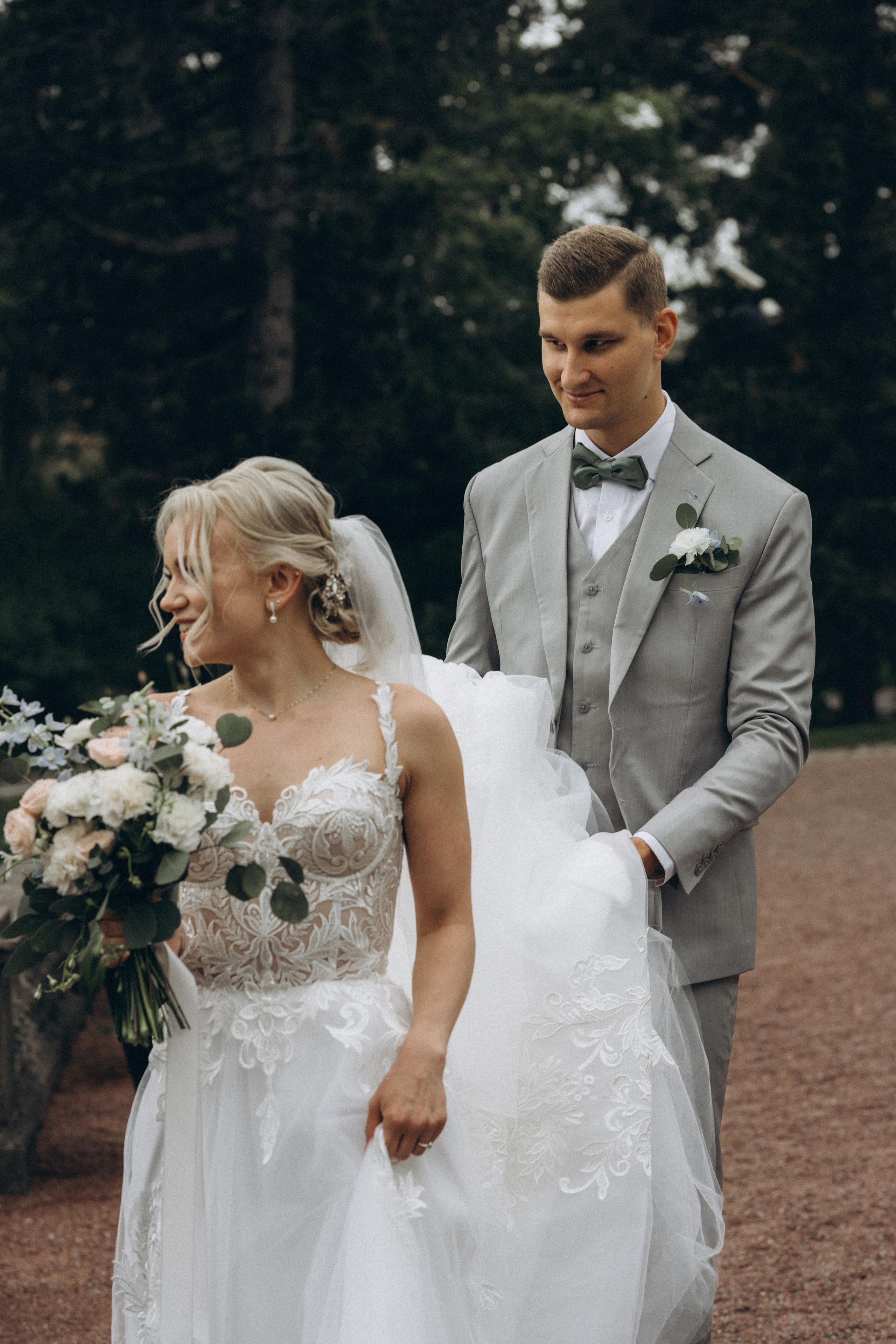 D&A wedding. Wedding and potrait photographer in Helsinki Vickan O