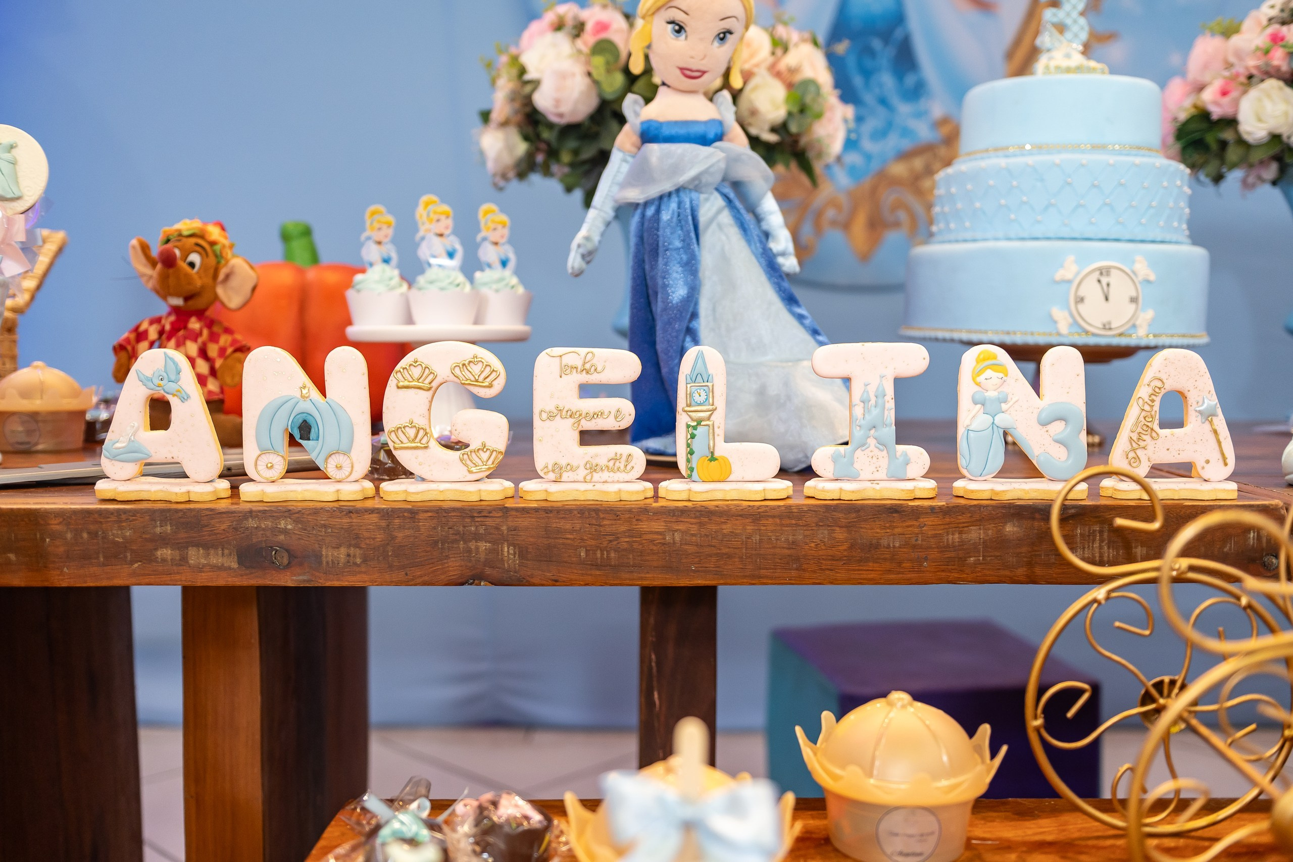 Angelina - 3 anos | Buffet Looping Fest. Missaka Fotografia