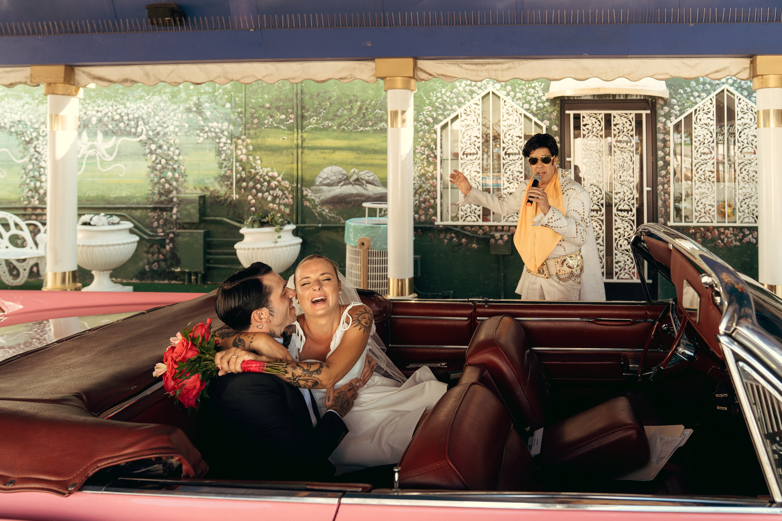 Klara&Marsel. Wedding & elopement photographer Viktoriya Kravtsov. Las Vegas