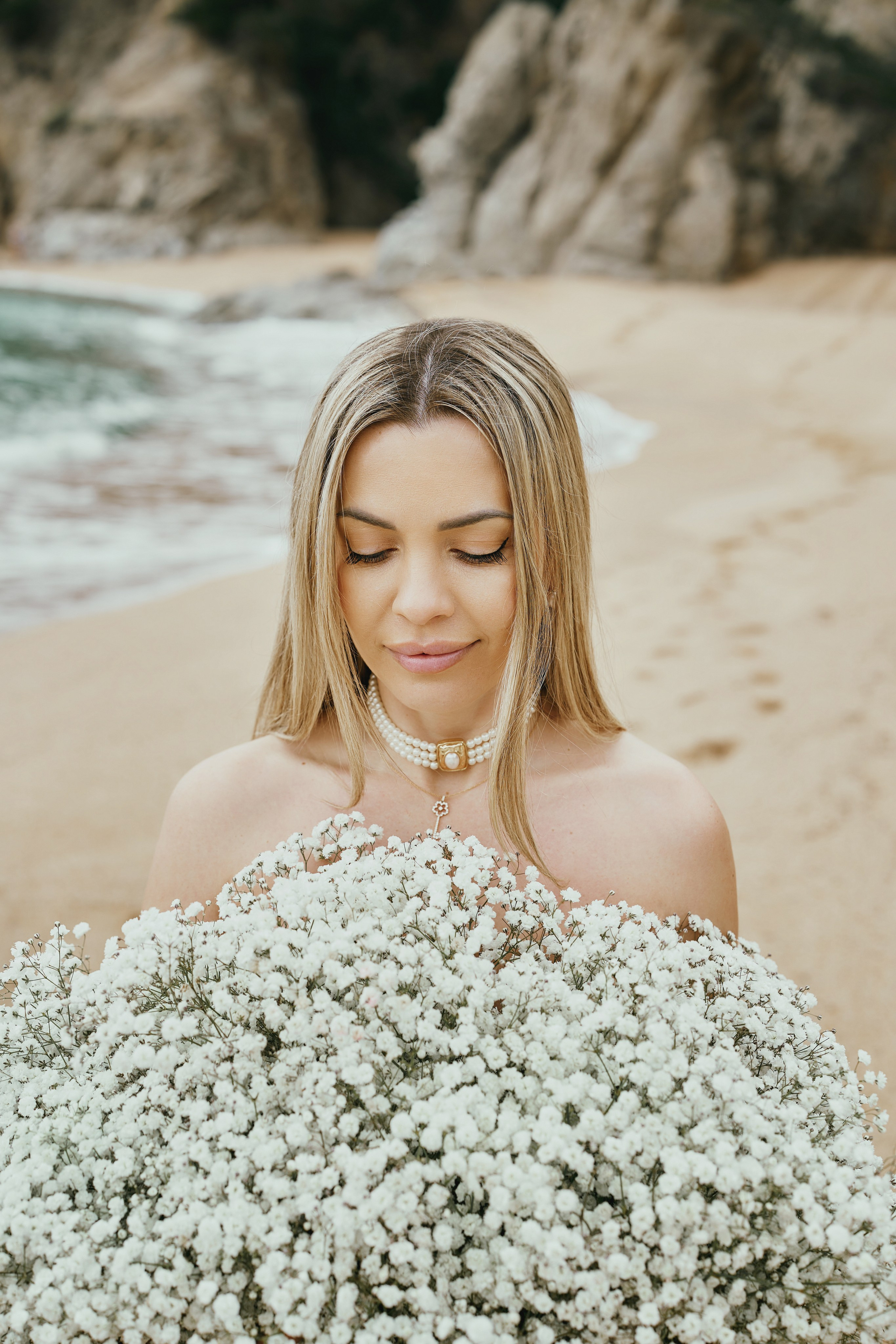 Адриана. Облако из цветов. Фотограф в Барселоне Жанна Захарченко