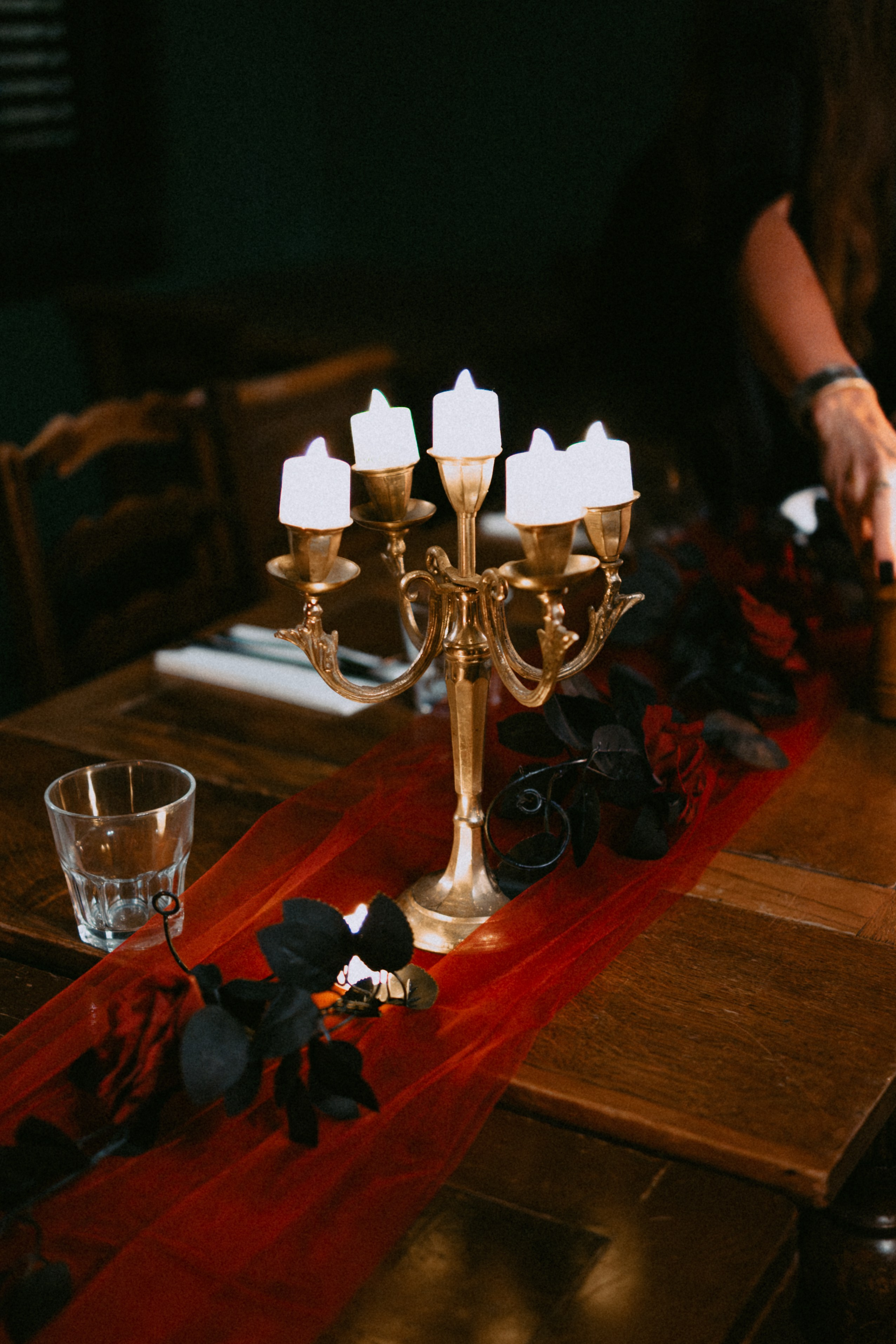 Vampire’s Dinner — Halloween Event Photography for “Gathered Realms”. Moth & Moss Photography