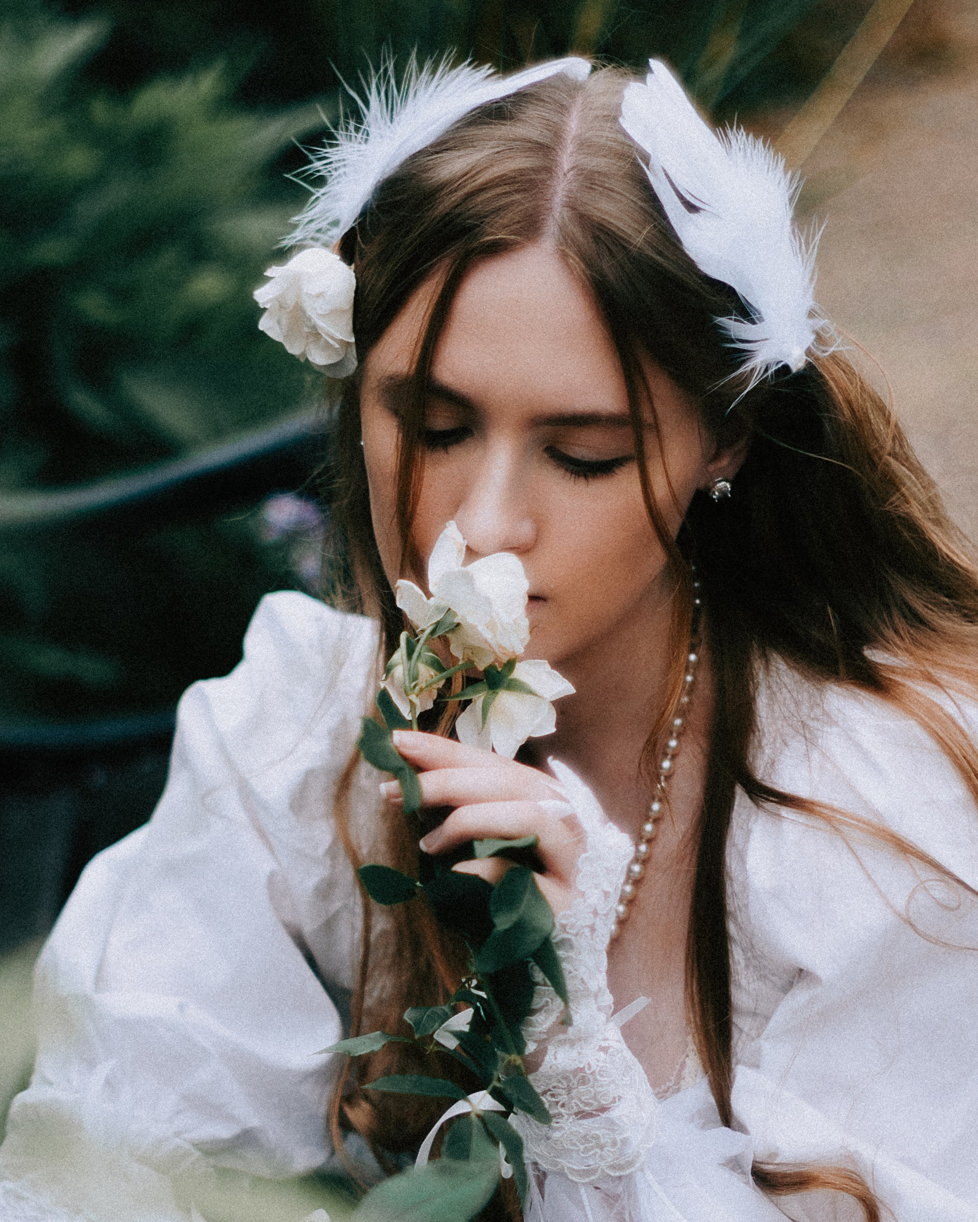 Swan Princess Portrait Photoshoot in London. Moth & Moss Photography