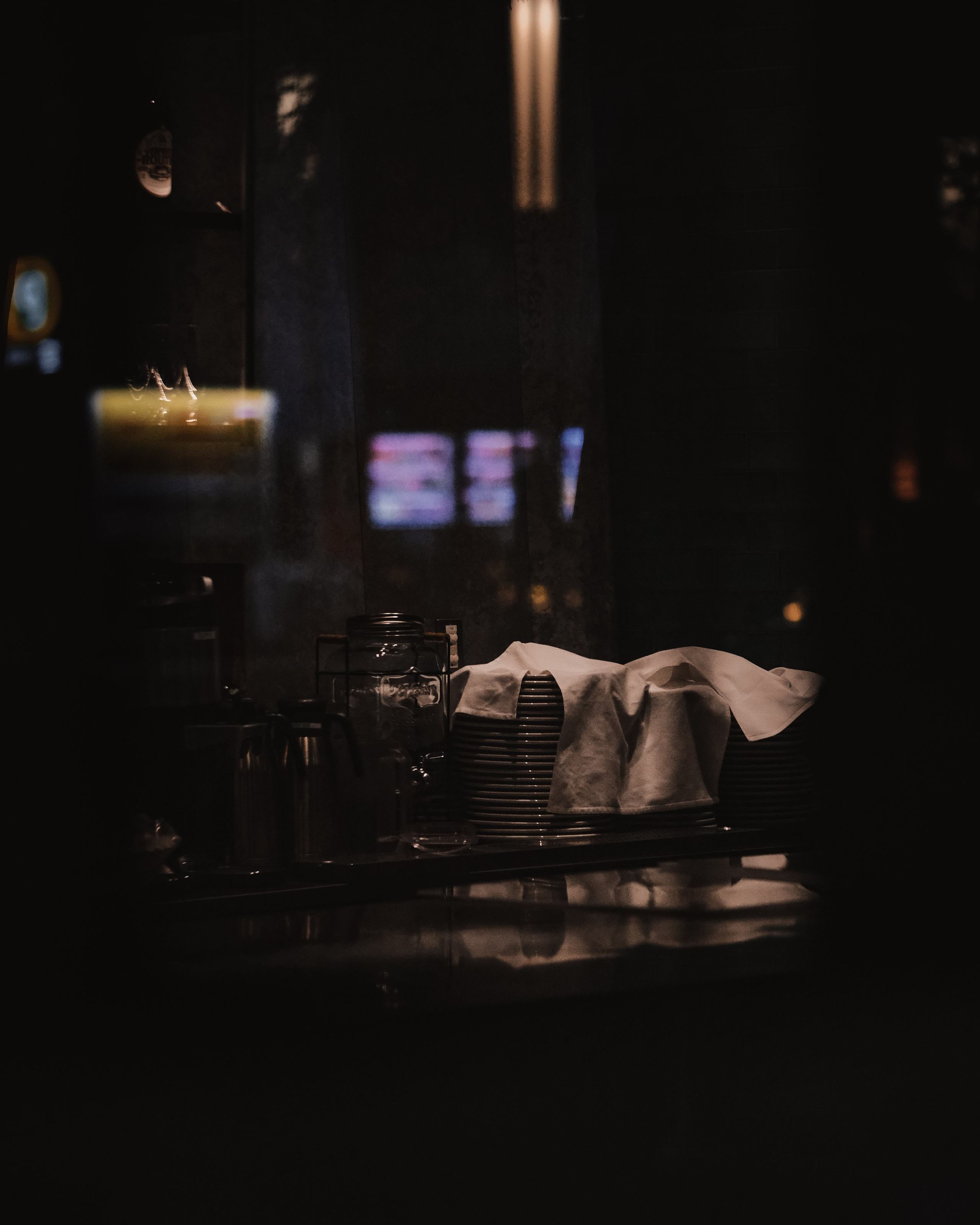 Midnight behind glass. Senya JP