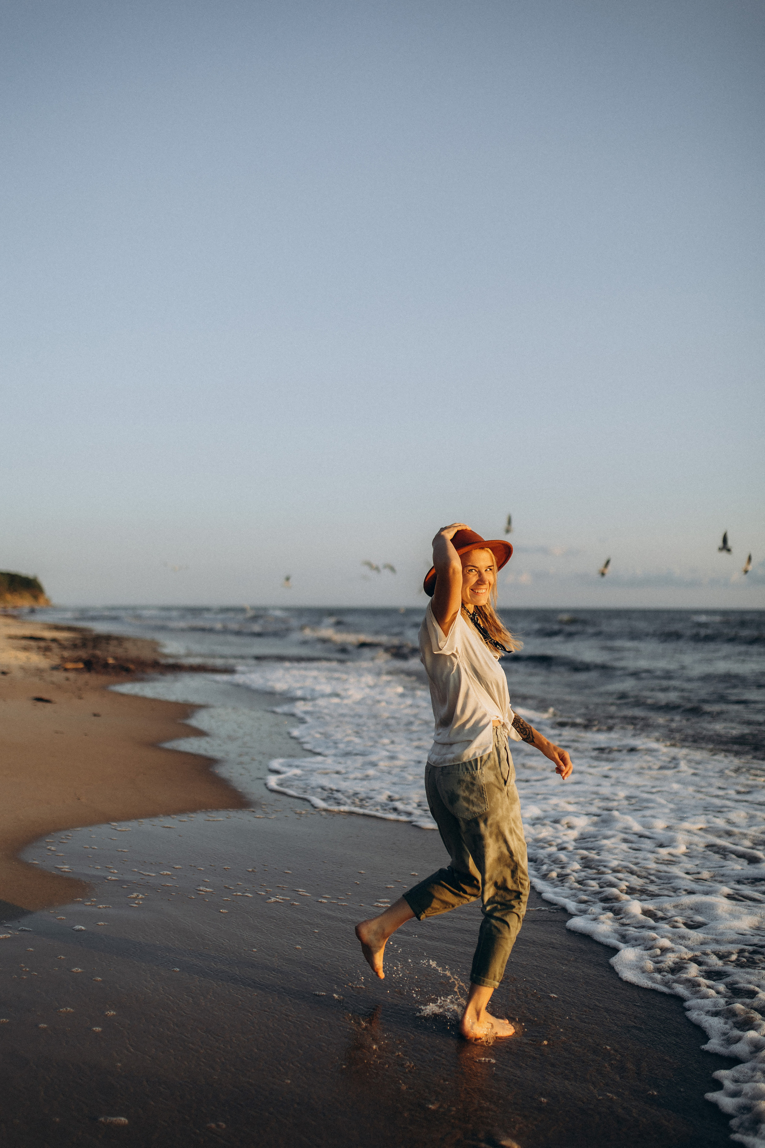 Asmeninė fotosesija prie jūros Karklė. Vestuvių ir šeimų fotografė Lena Bondarenko / belove photo