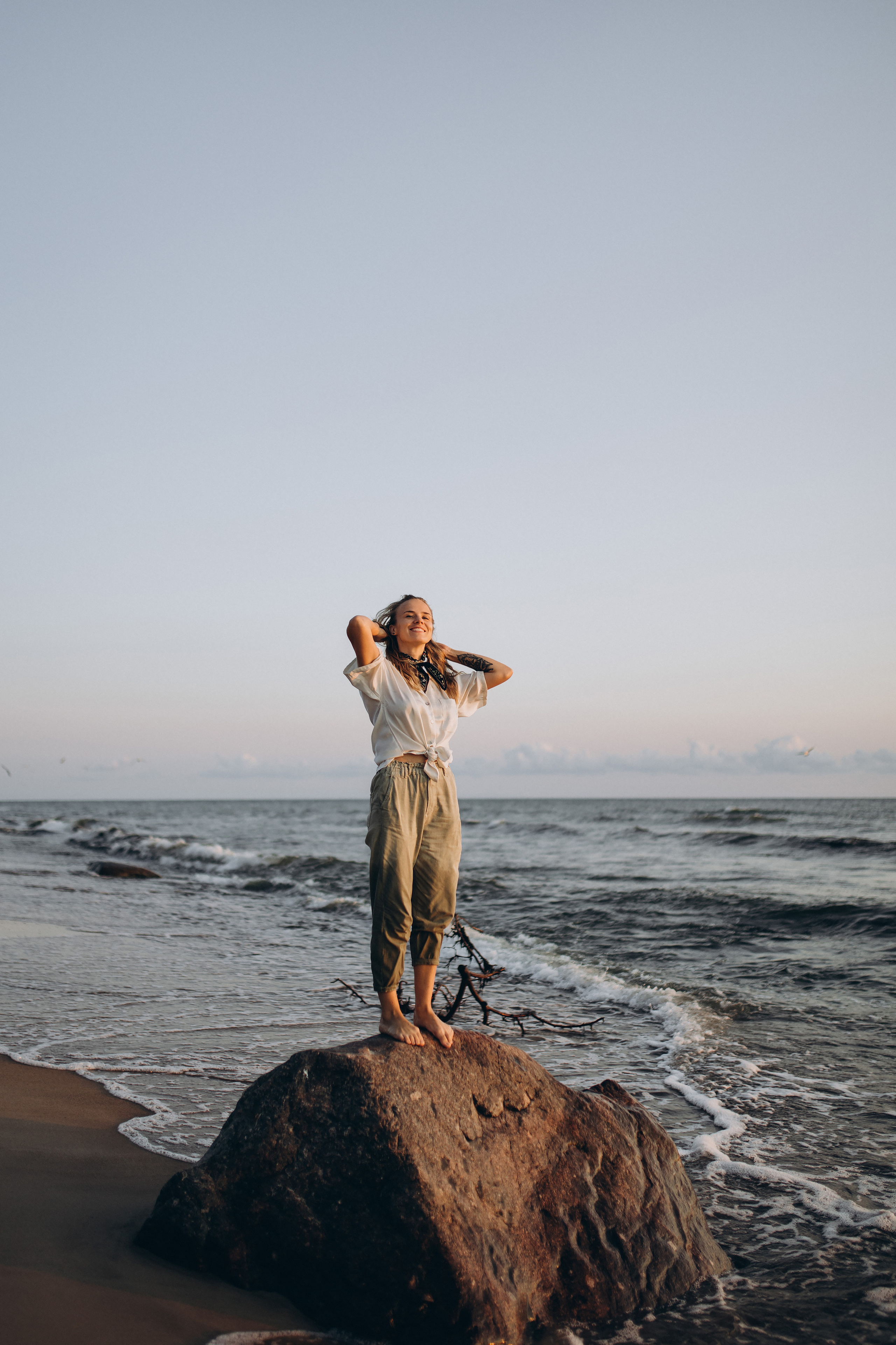 Asmeninė fotosesija prie jūros Karklė. Vestuvių ir šeimų fotografė Lena Bondarenko / belove photo