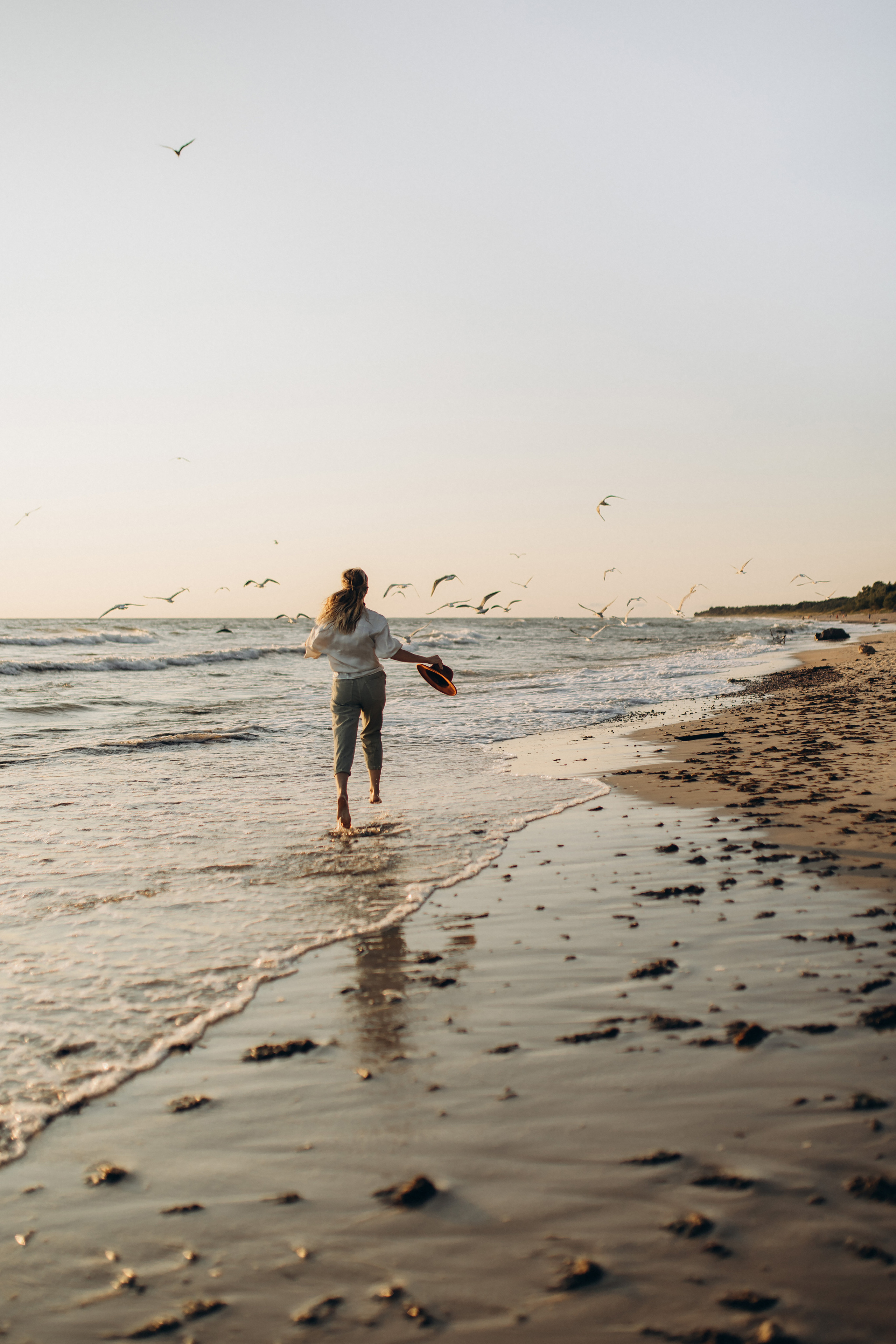 Asmeninė fotosesija prie jūros Karklė. Vestuvių ir šeimų fotografė Lena Bondarenko / belove photo