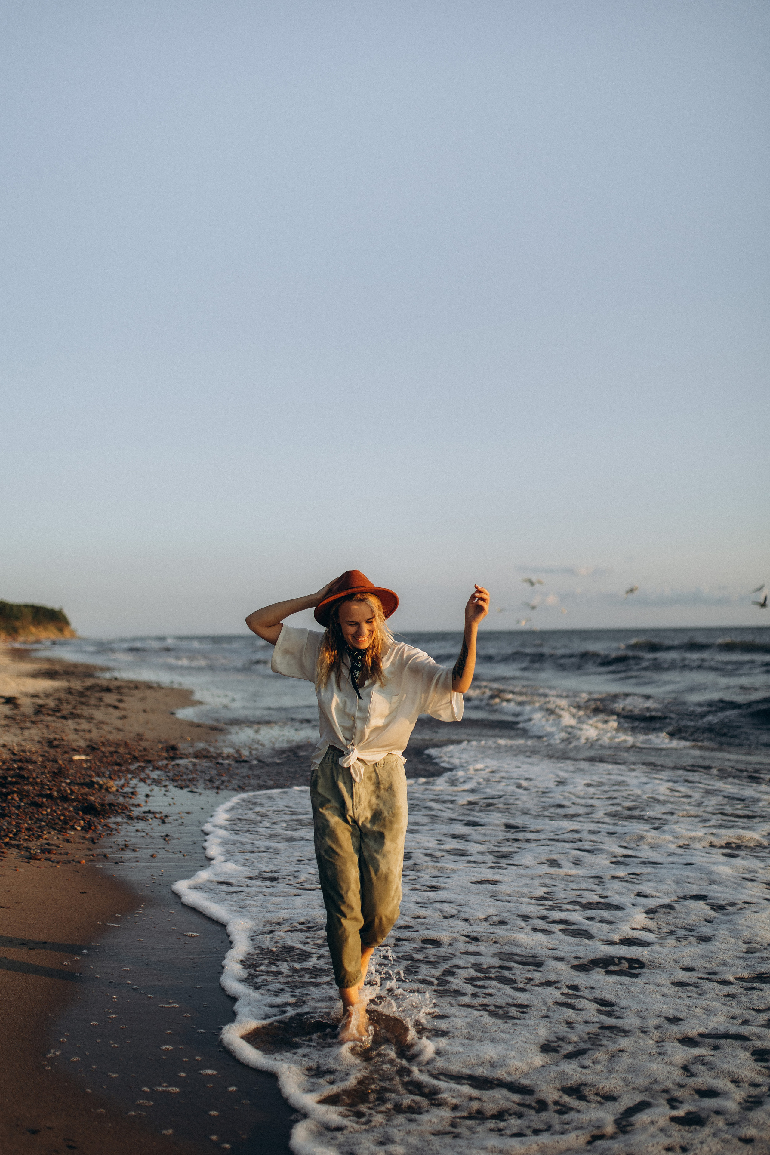 Asmeninė fotosesija prie jūros Karklė. Vestuvių ir šeimų fotografė Lena Bondarenko / belove photo