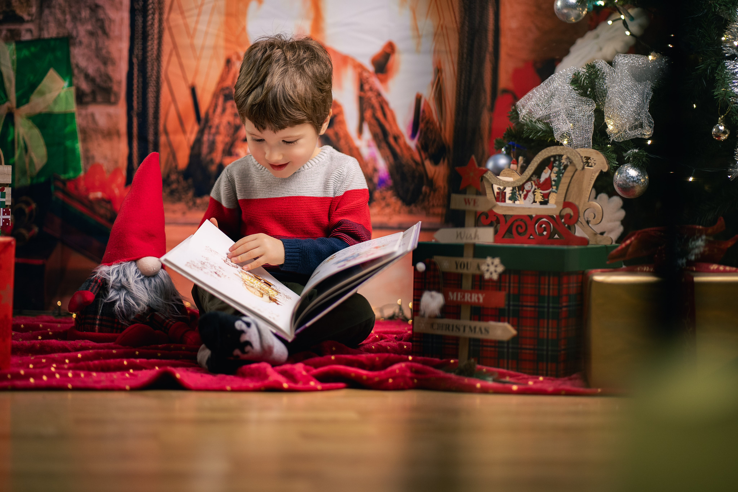 Sedinta foto Craciun — Gradinita Miniterra. Liviu Andrei - Fotograf