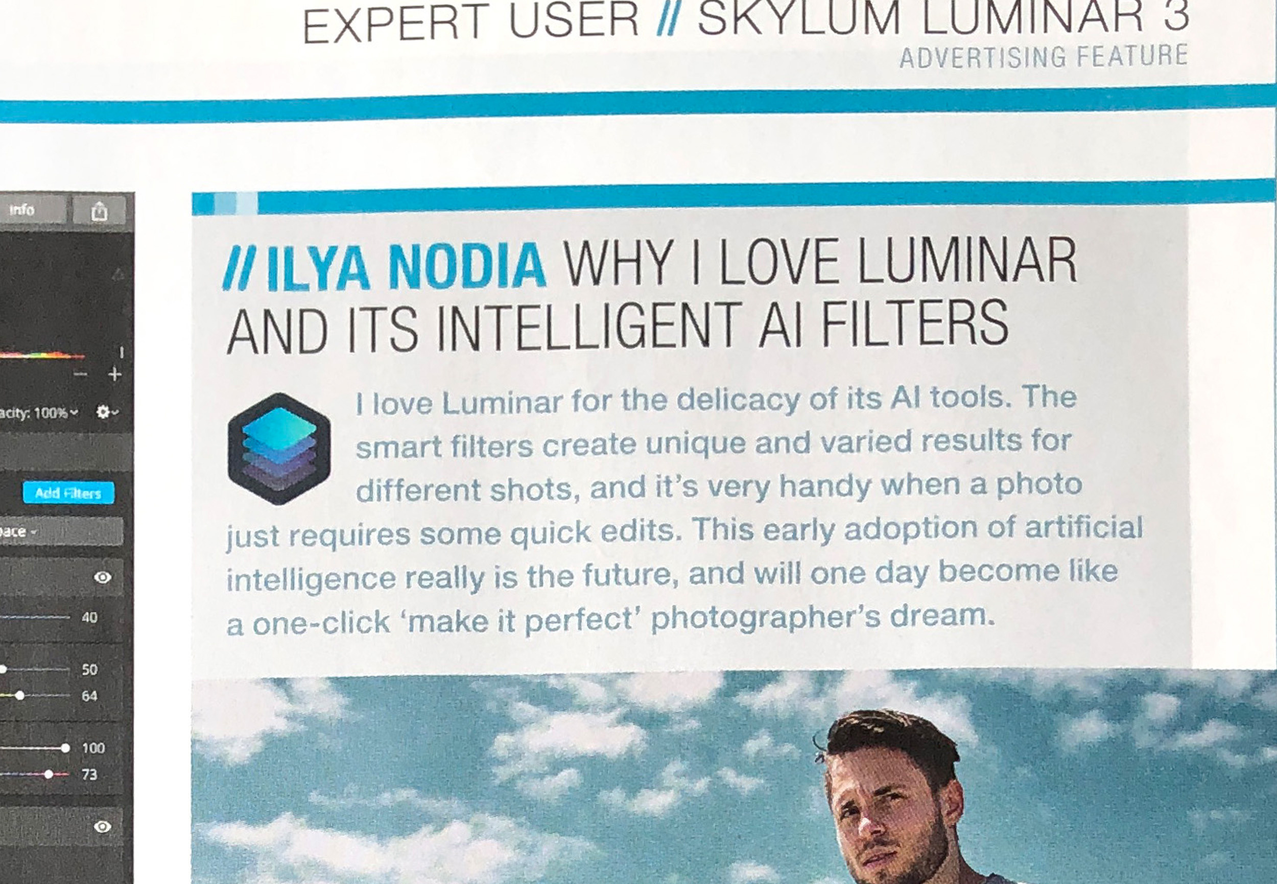 Press: Practical Photography Magazine, JUL 2019. Ilya Nodia — Cinematic Stories, Directing, Advertising