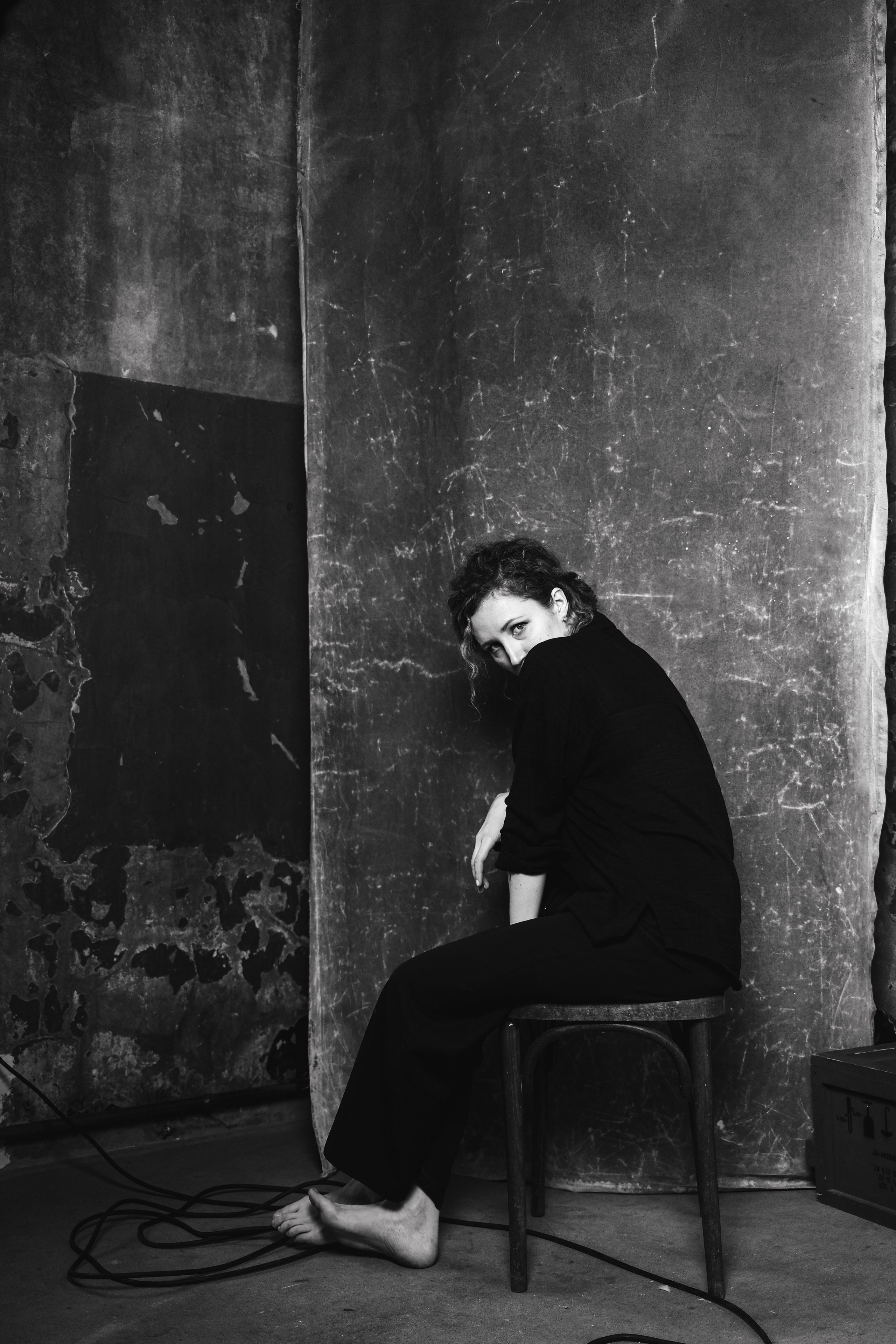 Kristina in the studio. Professional Photographer in Berlin — Portraits, Love Story, Events, F