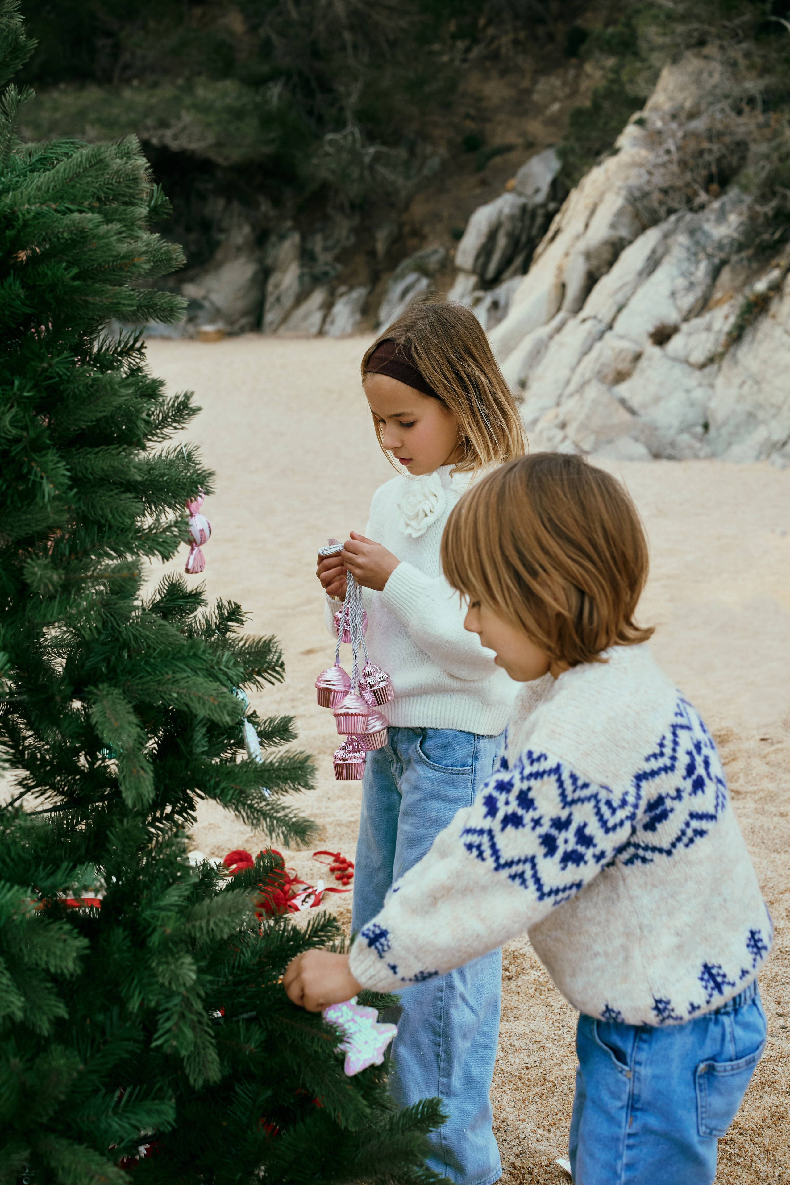 Рождество на пляже. Такие разные, любимые. Фотограф в Барселоне Жанна Захарченко