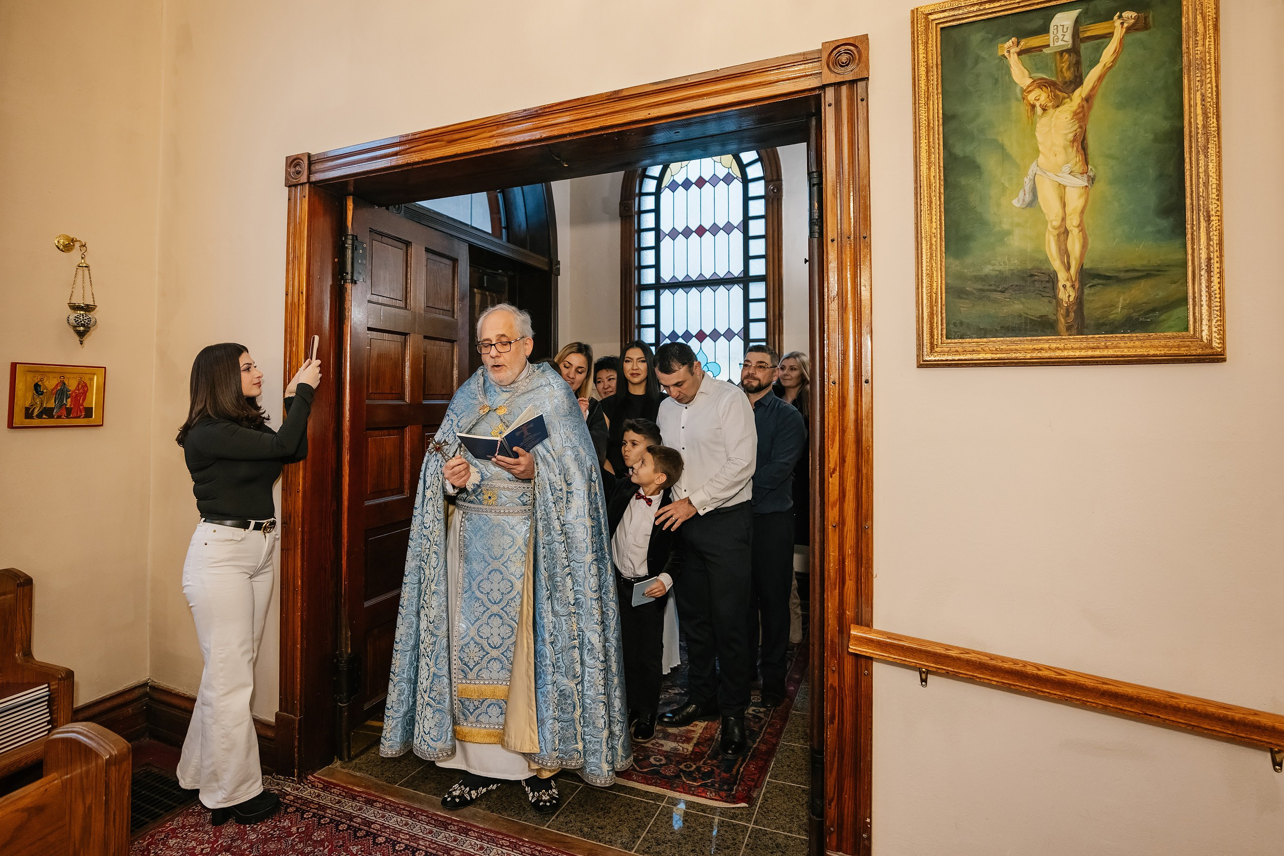 12.13.2025 Christening. Wedding family event photographer in Chicago Nick Yushevich