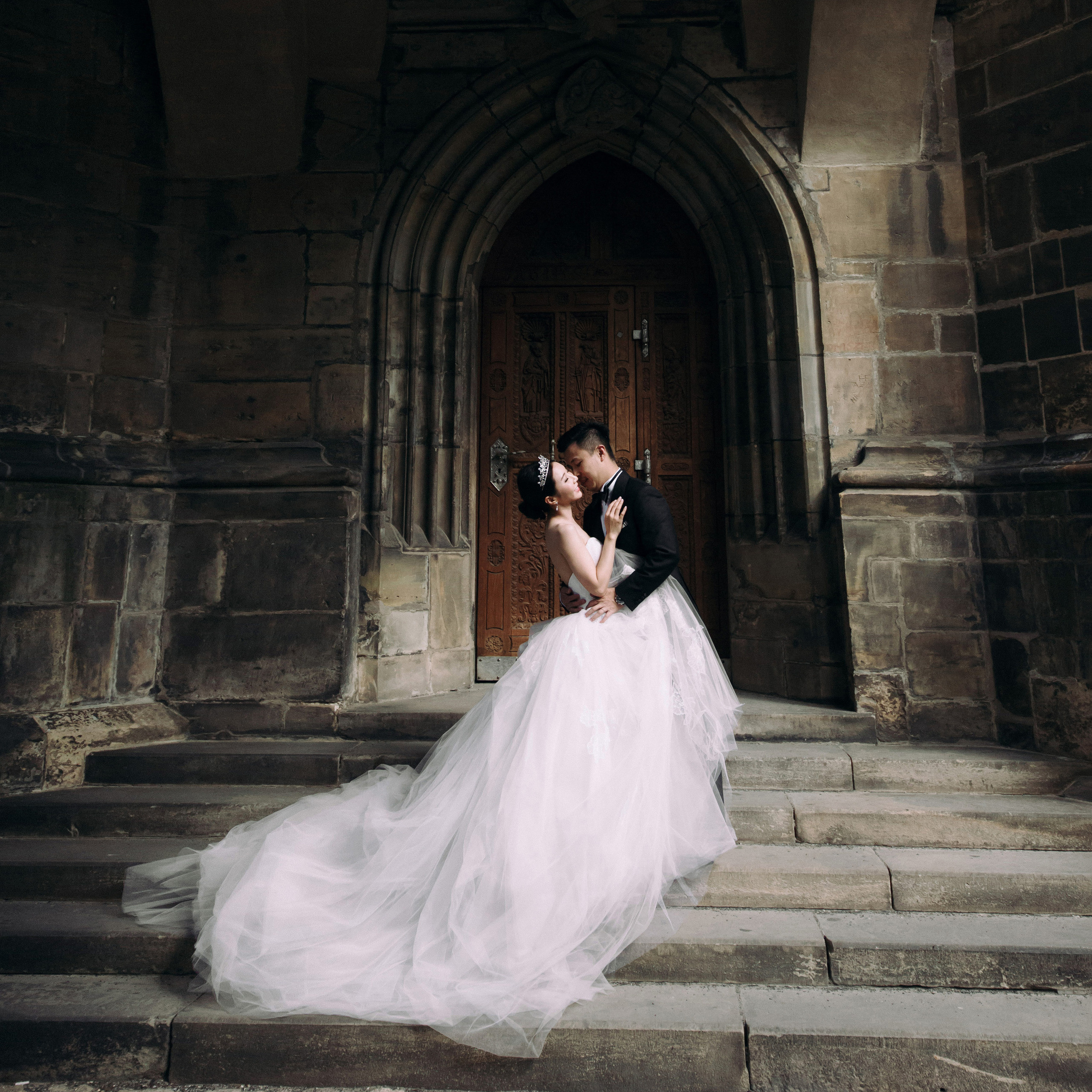 A&L elopement. Wedding and portrait photographer in Poland Vitali Frozen