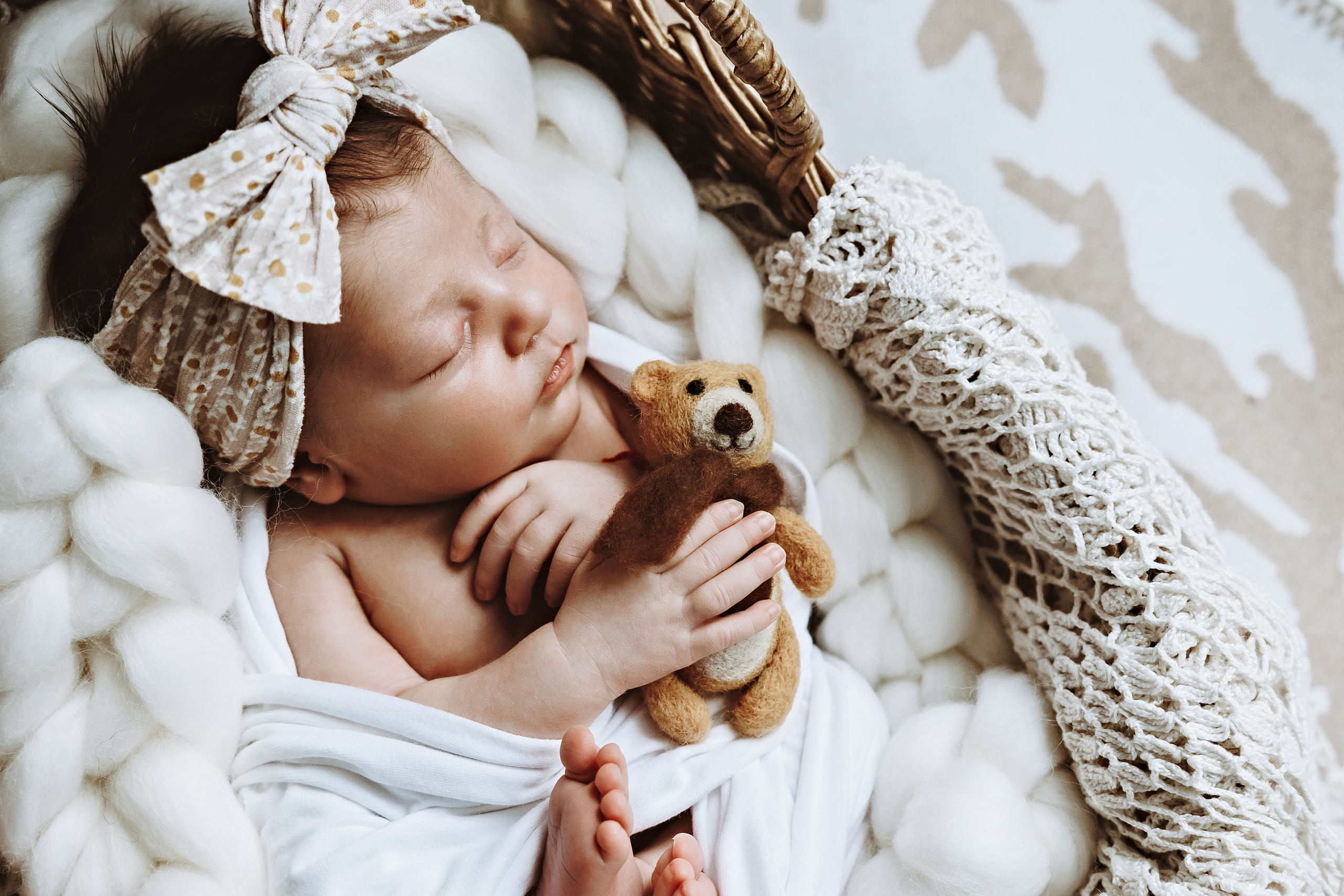 Newborn Girl. Фотограф Ирина Йотова