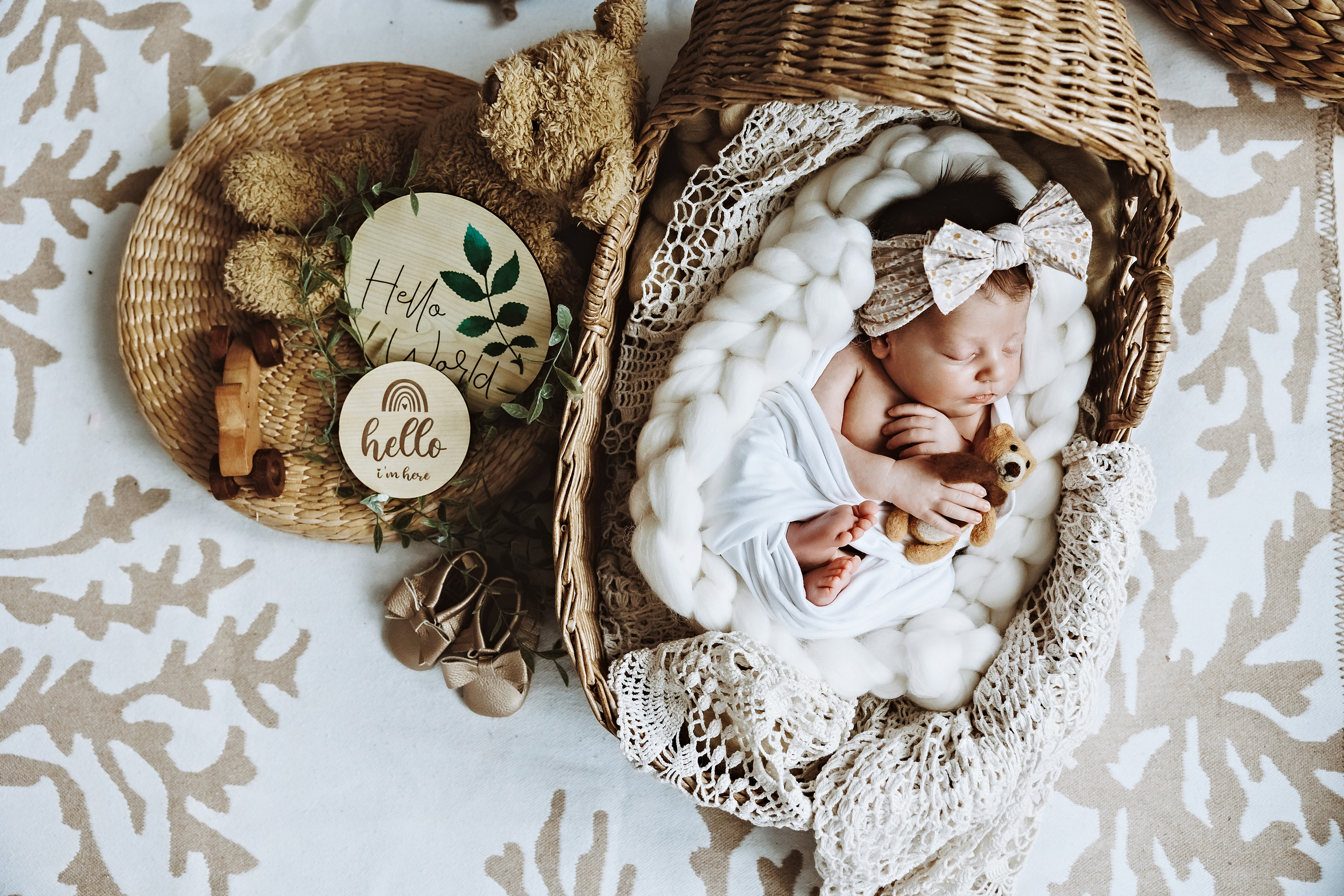 Newborn Girl. Фотограф Ирина Йотова