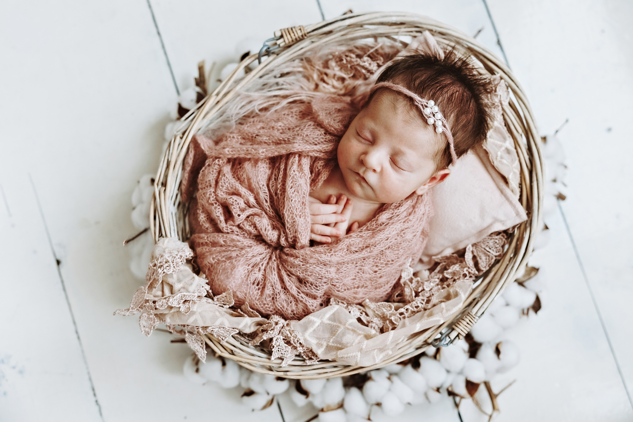 Newborn Girl. Фотограф Ирина Йотова