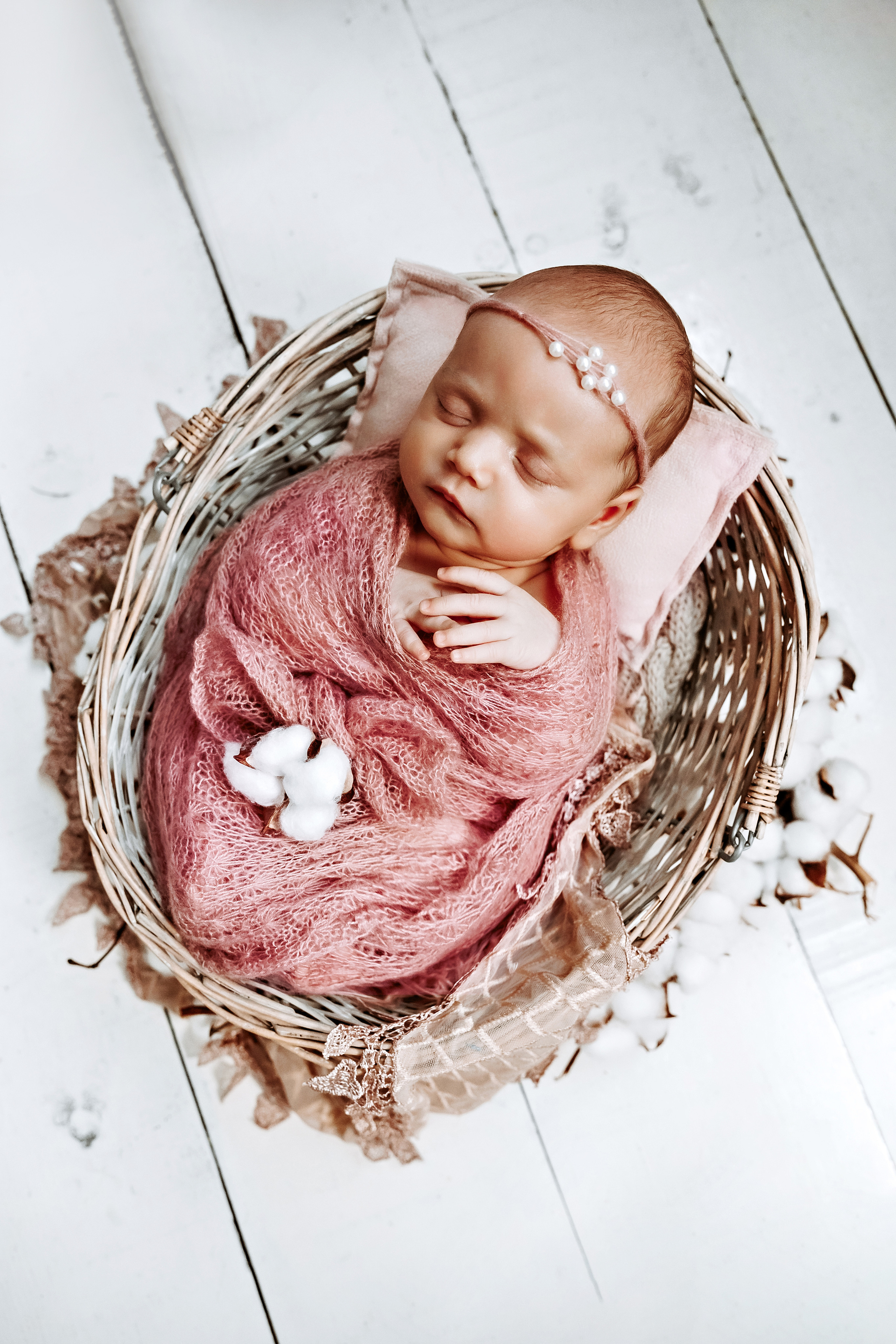 Newborn Girl. Фотограф Ирина Йотова